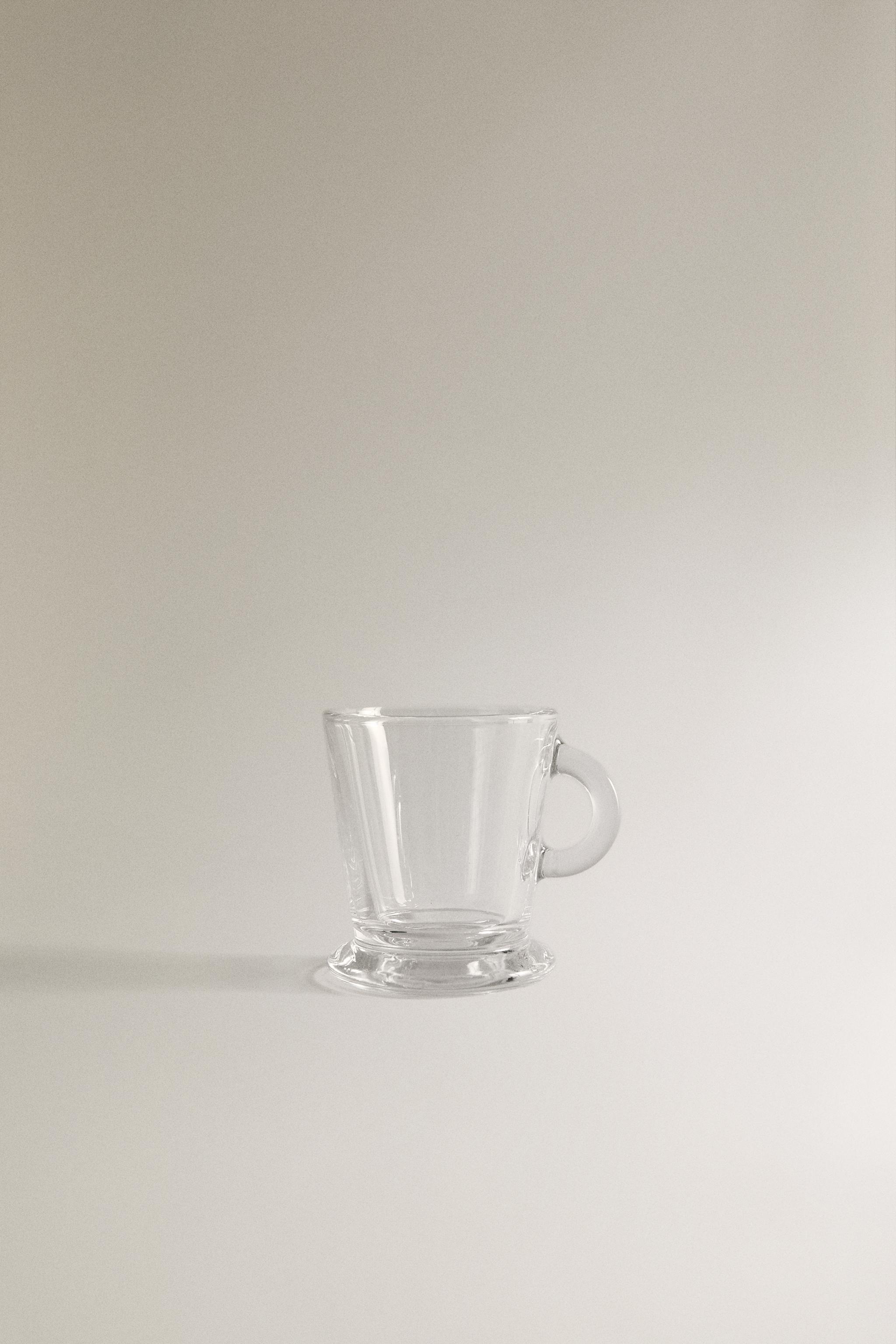 TRANSPARENT GLASS ESPRESSO CUP