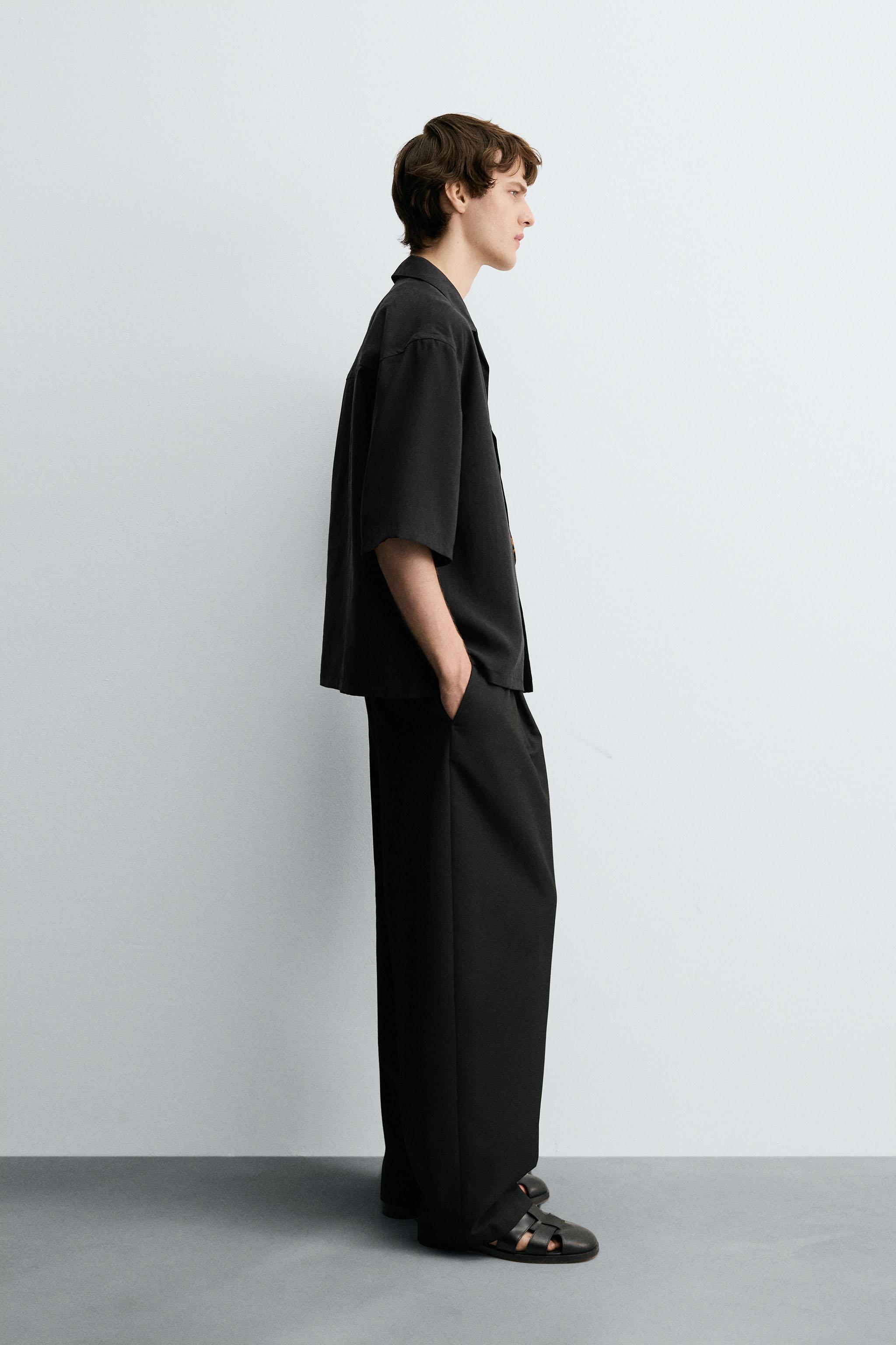 RELAXED FIT FLOWY SHIRT