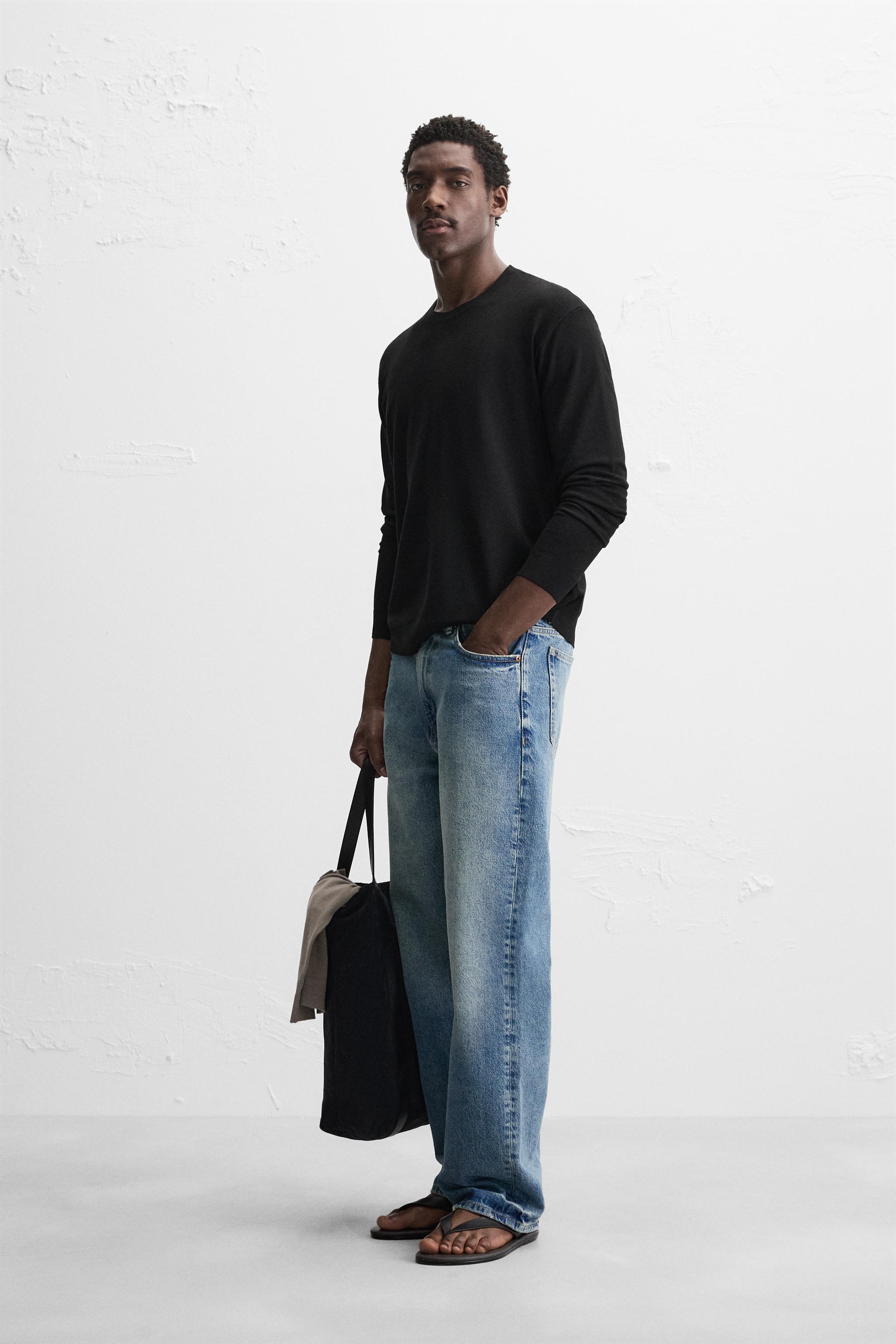 REGULAR FIT TEXTURED KNIT SWEATER