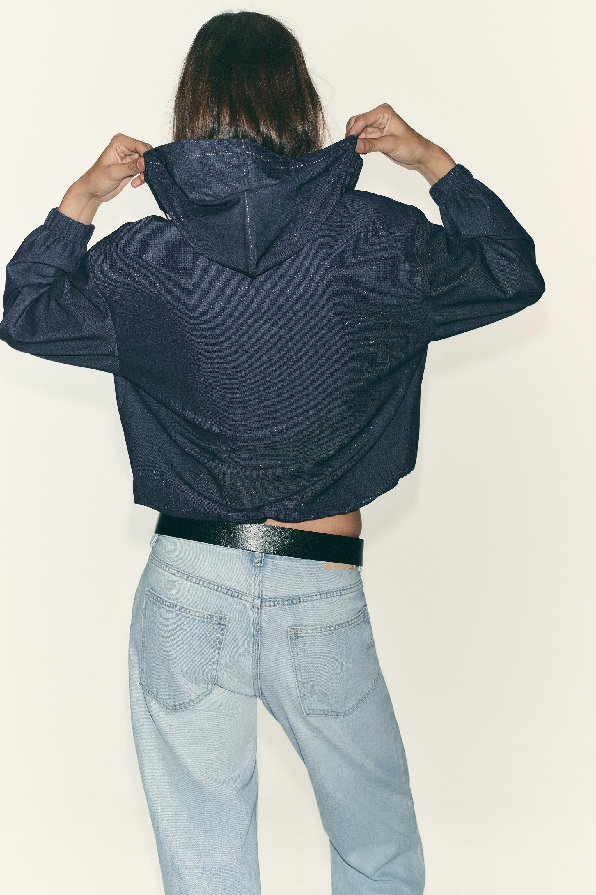 HOODED BOMBER JACKET