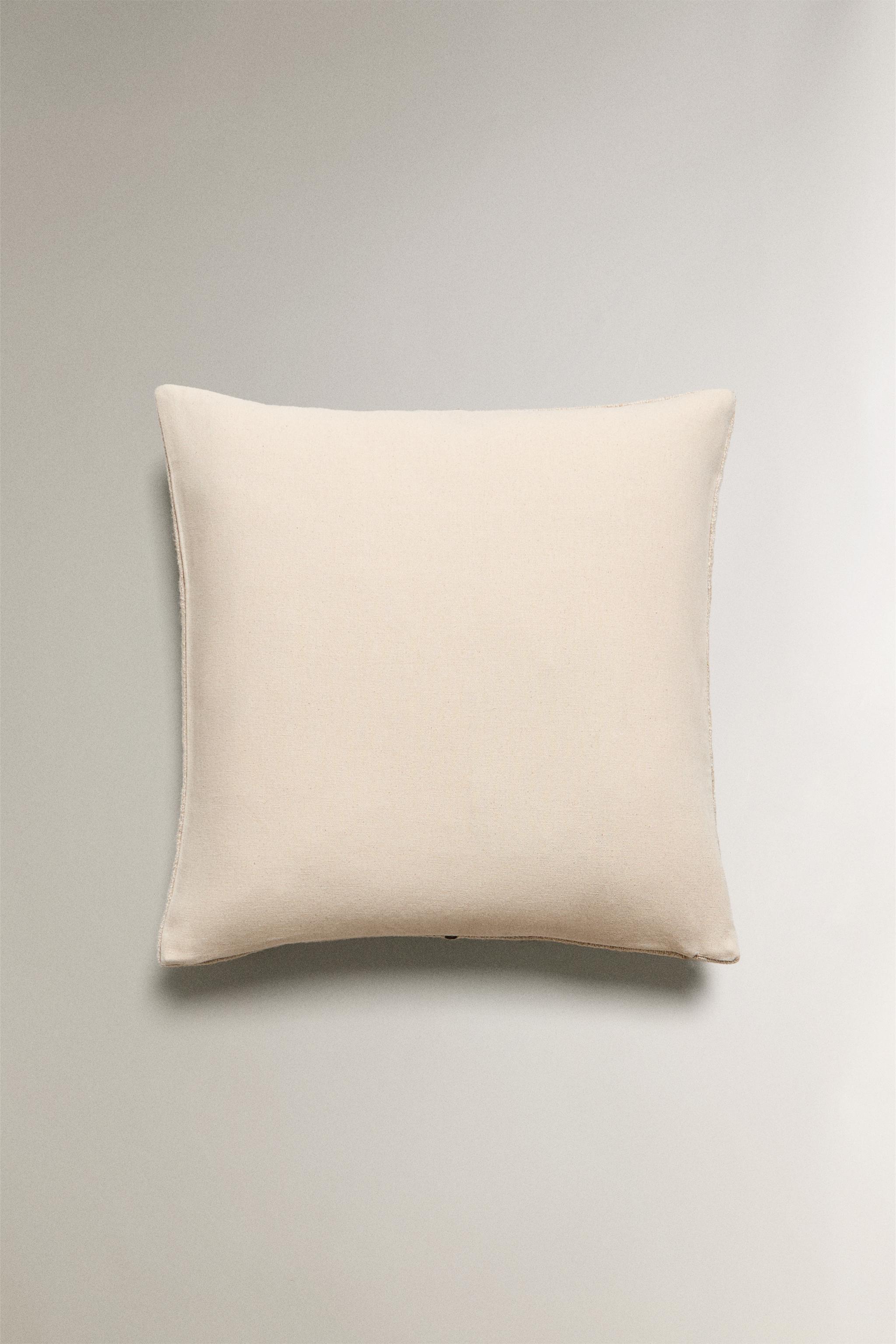 LINED THROW PILLOW COVER