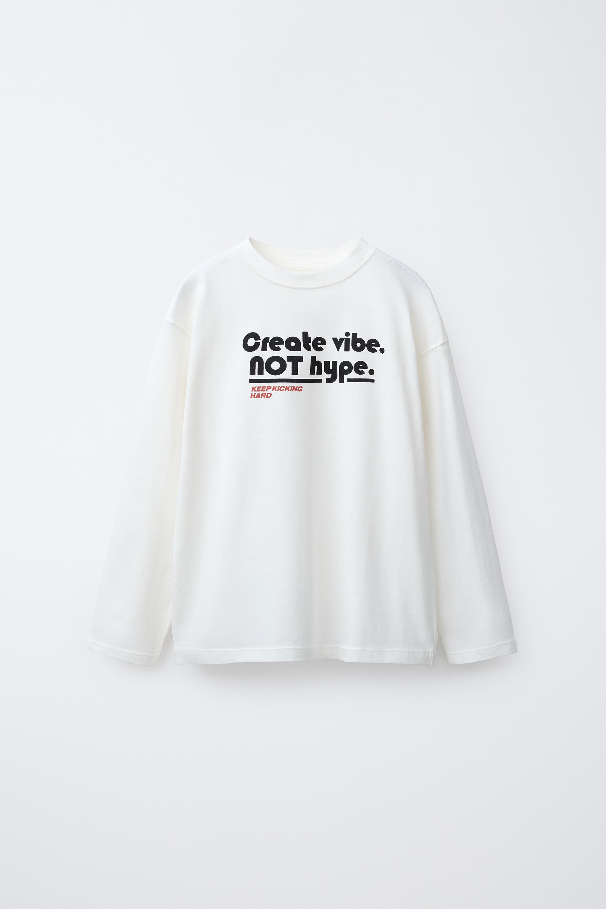 TEXT PRINT T-SHIRT