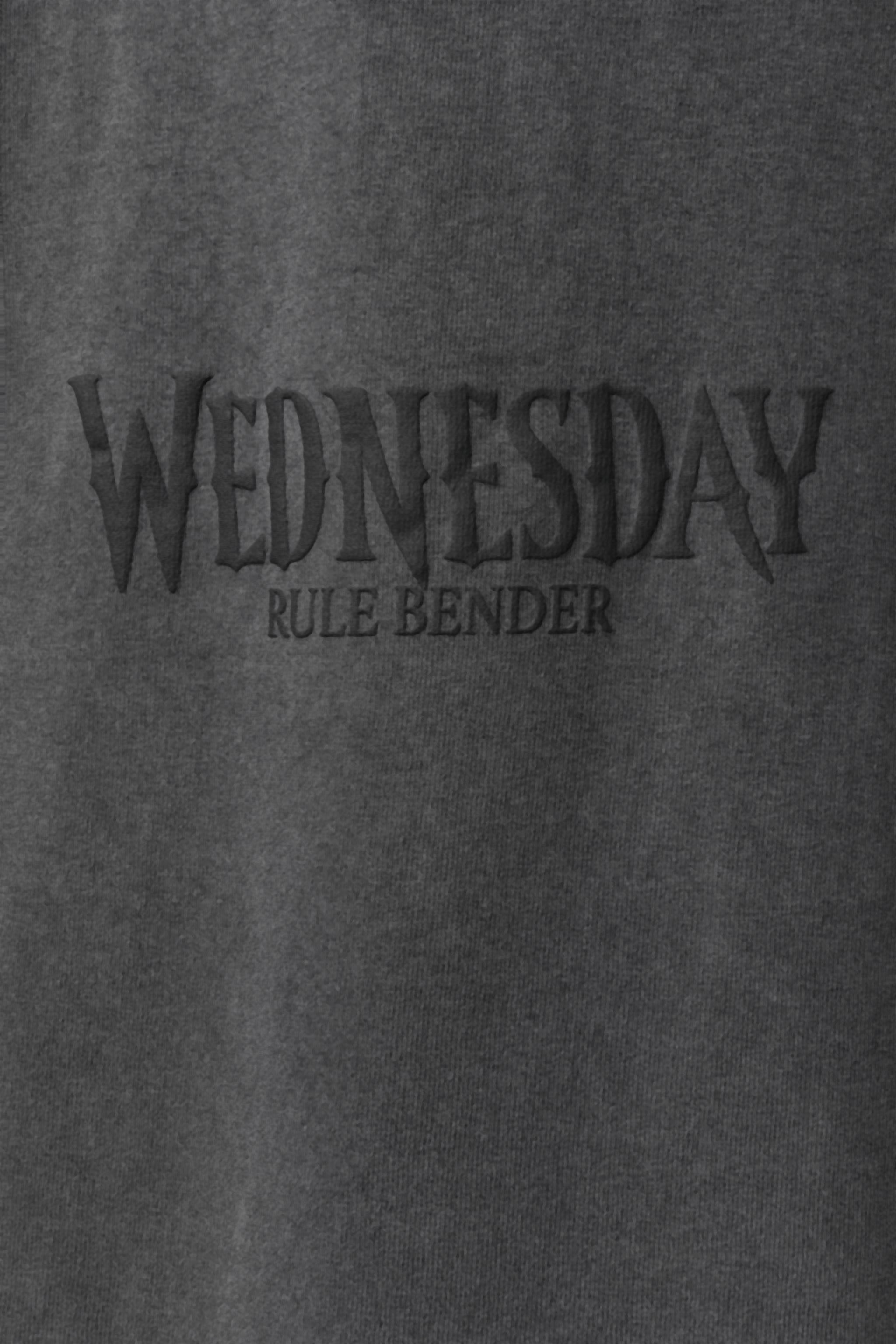 WEDNESDAY © WASHED EFFECT T-SHIRT
