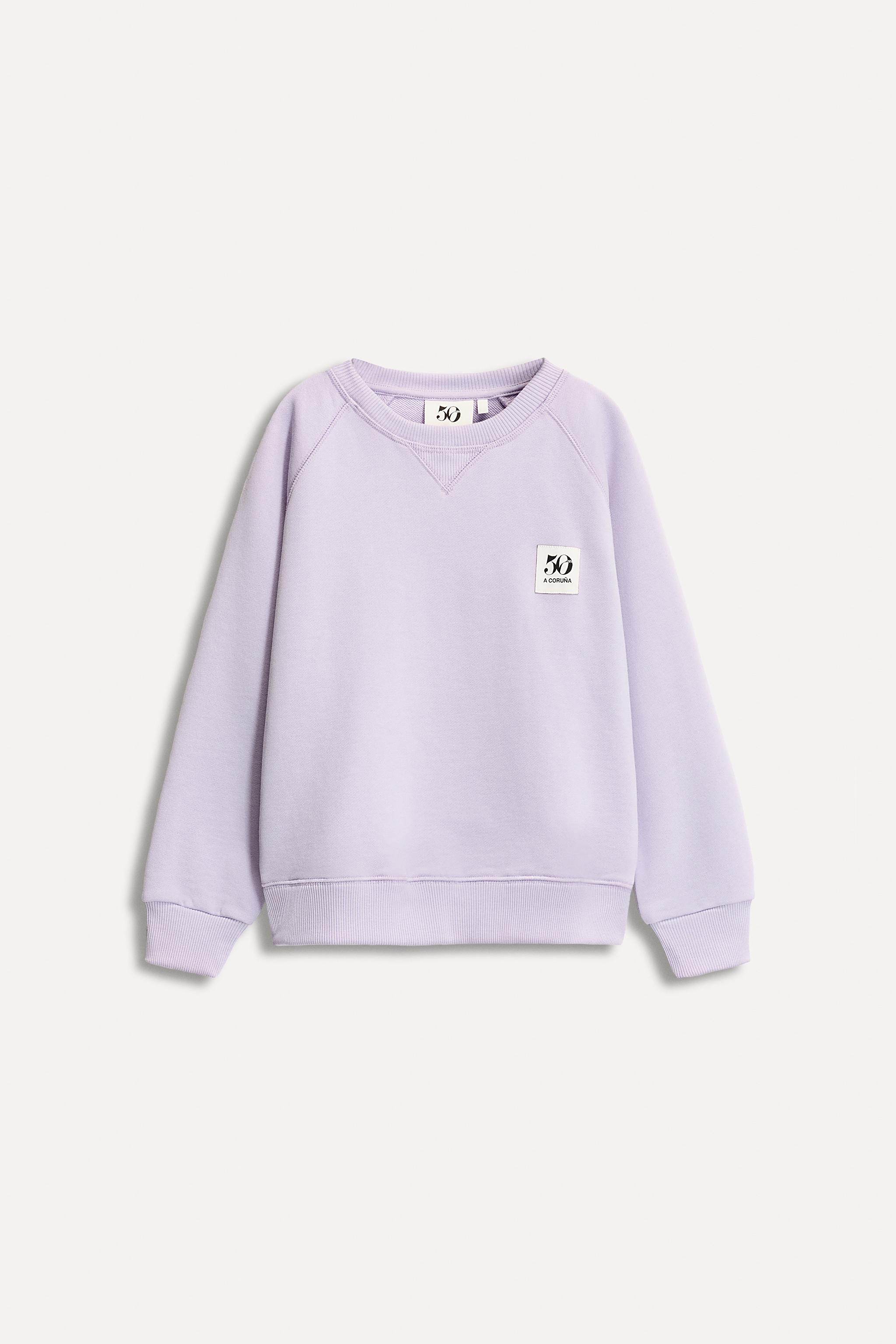 AGES 6-14 / 50TH ANNIVERSARY LABEL POCKET SWEATSHIRT