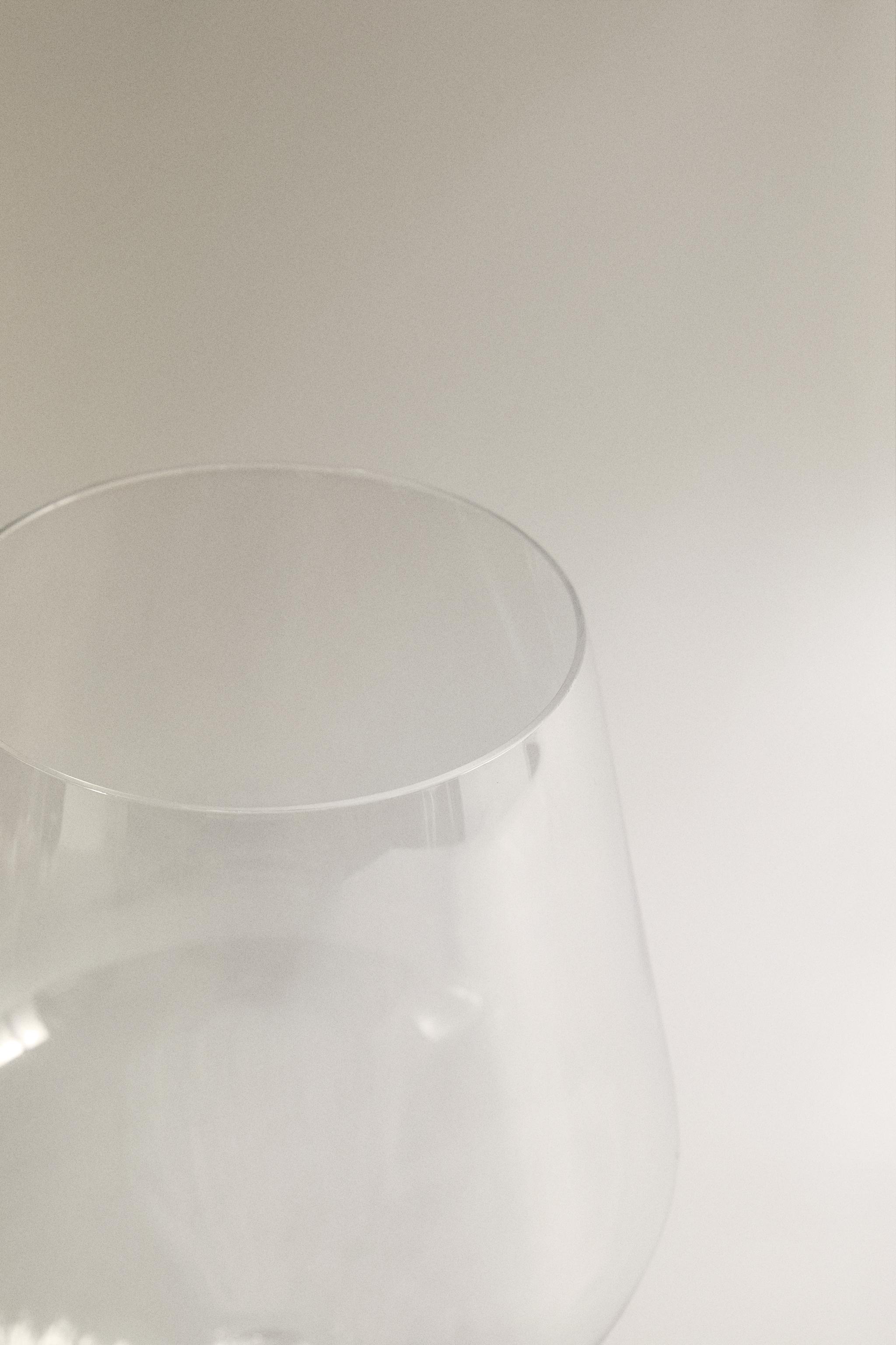 LARGE BOHEMIA CRYSTAL GLASS