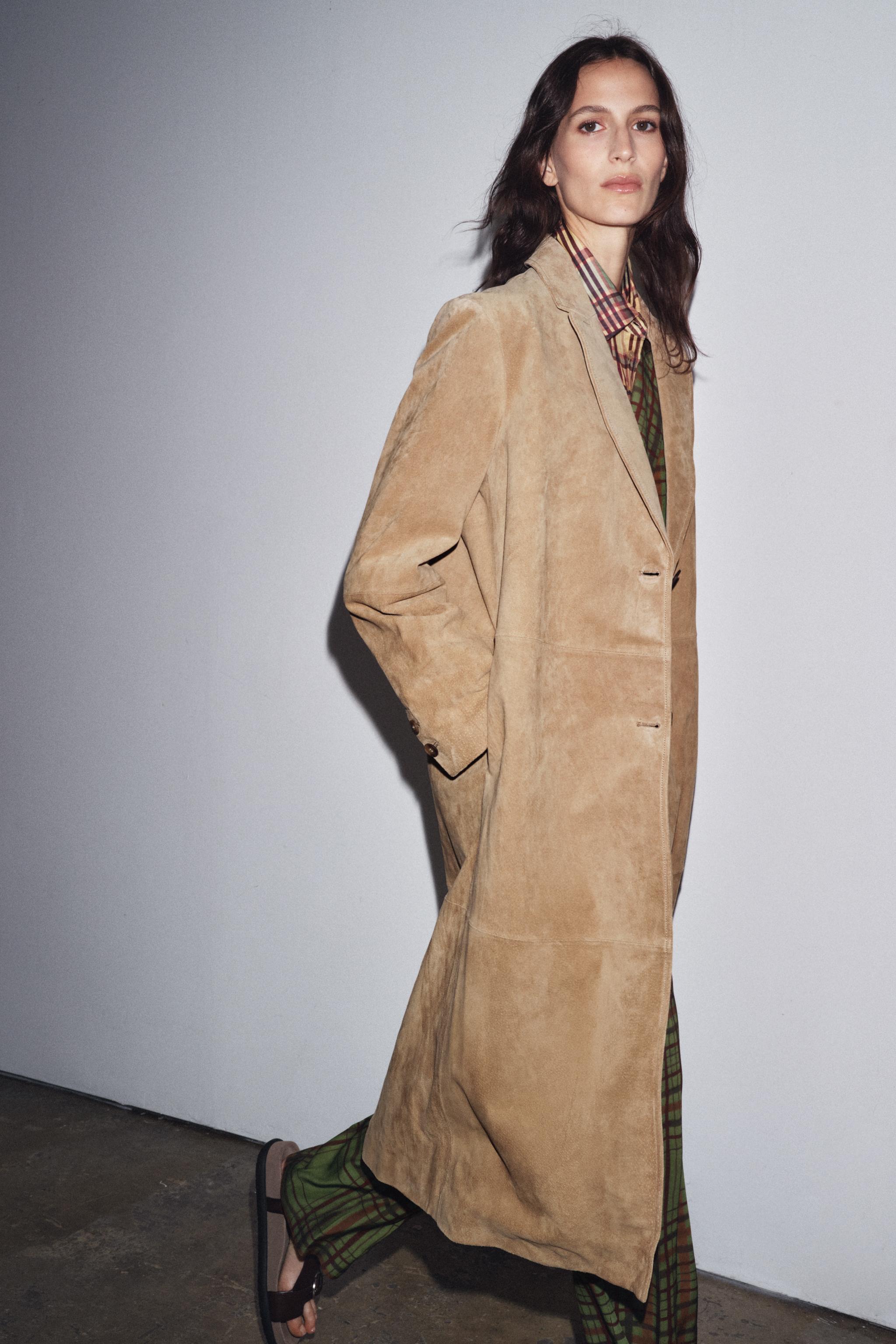 ZW COLLECTION LIMITED EDITION SUEDE COAT