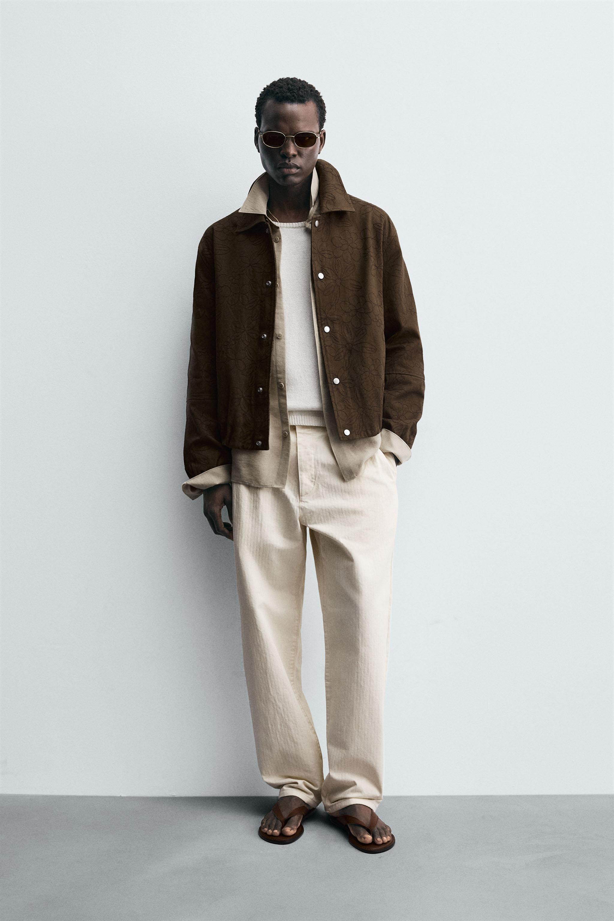 FLORAL JACQUARD JACKET