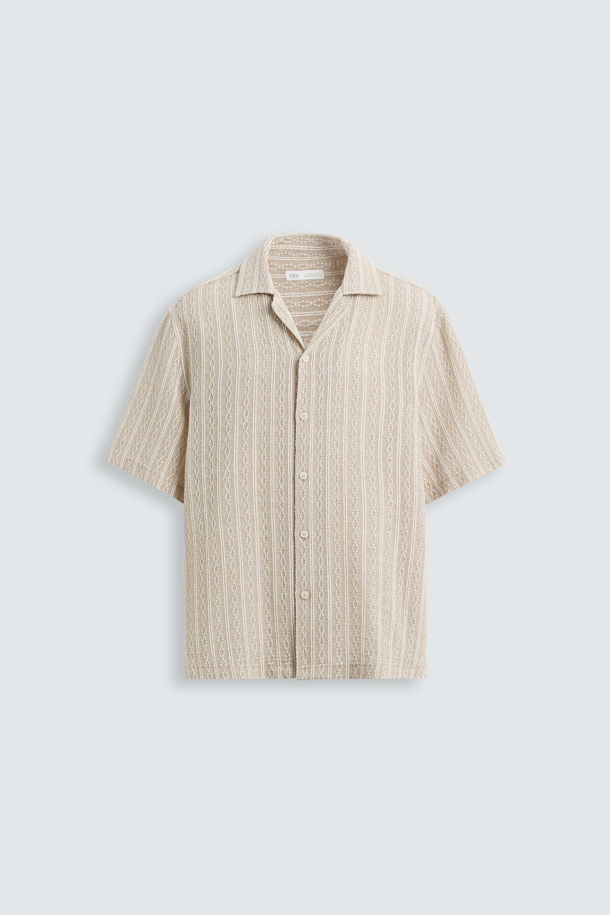 GEOMETRIC JACQUARD SHIRT