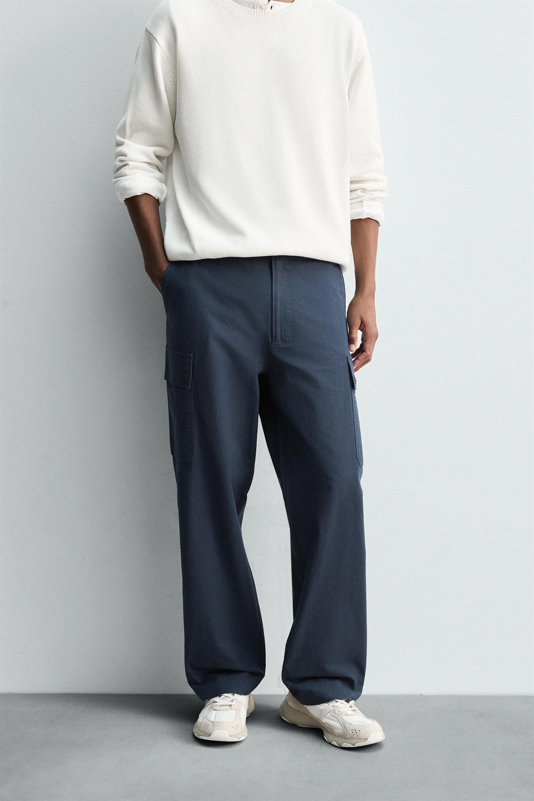 REGULAR FIT CARGO PANTS