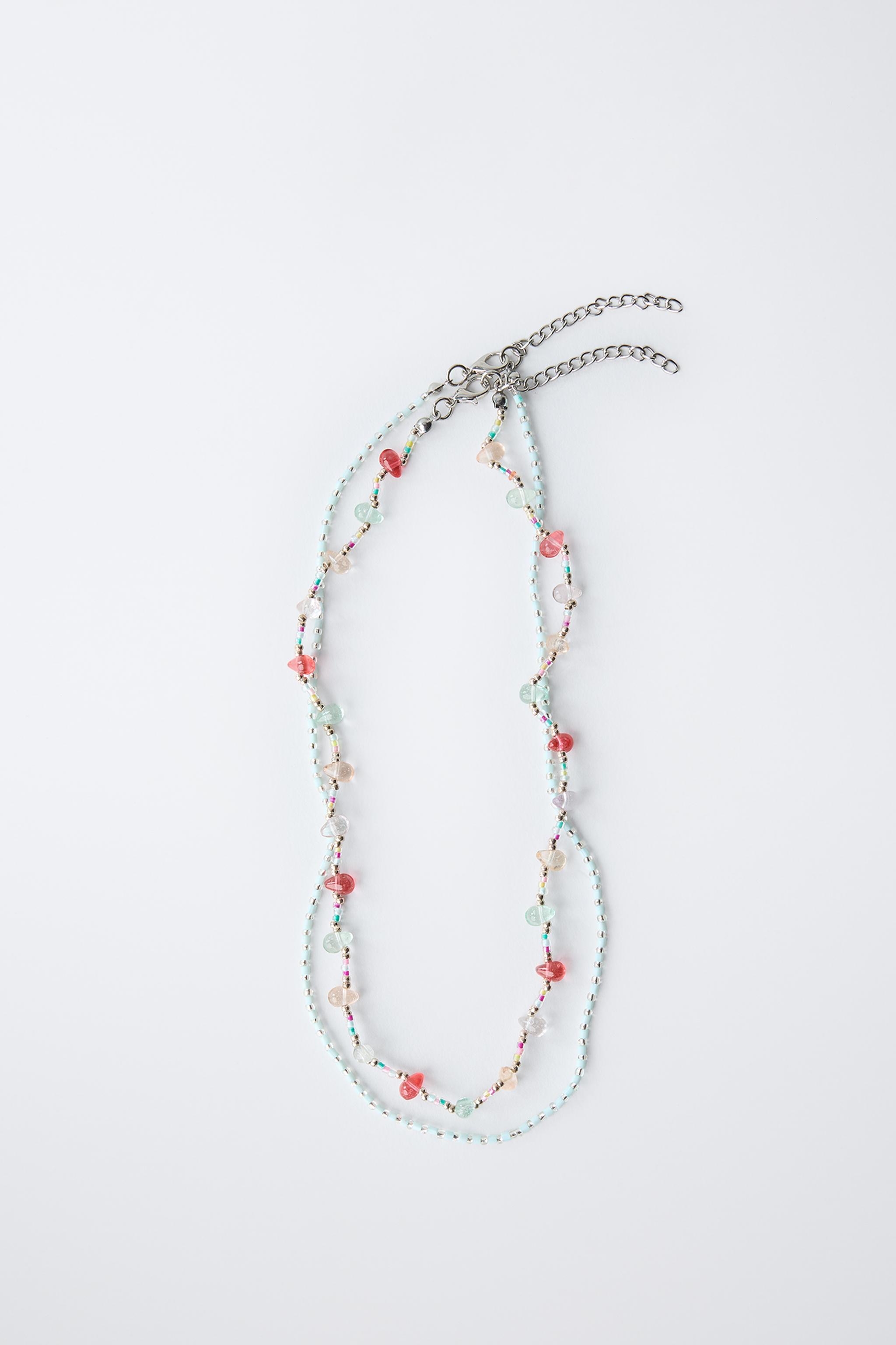 TWO-PACK OF BEADED NECKLACES