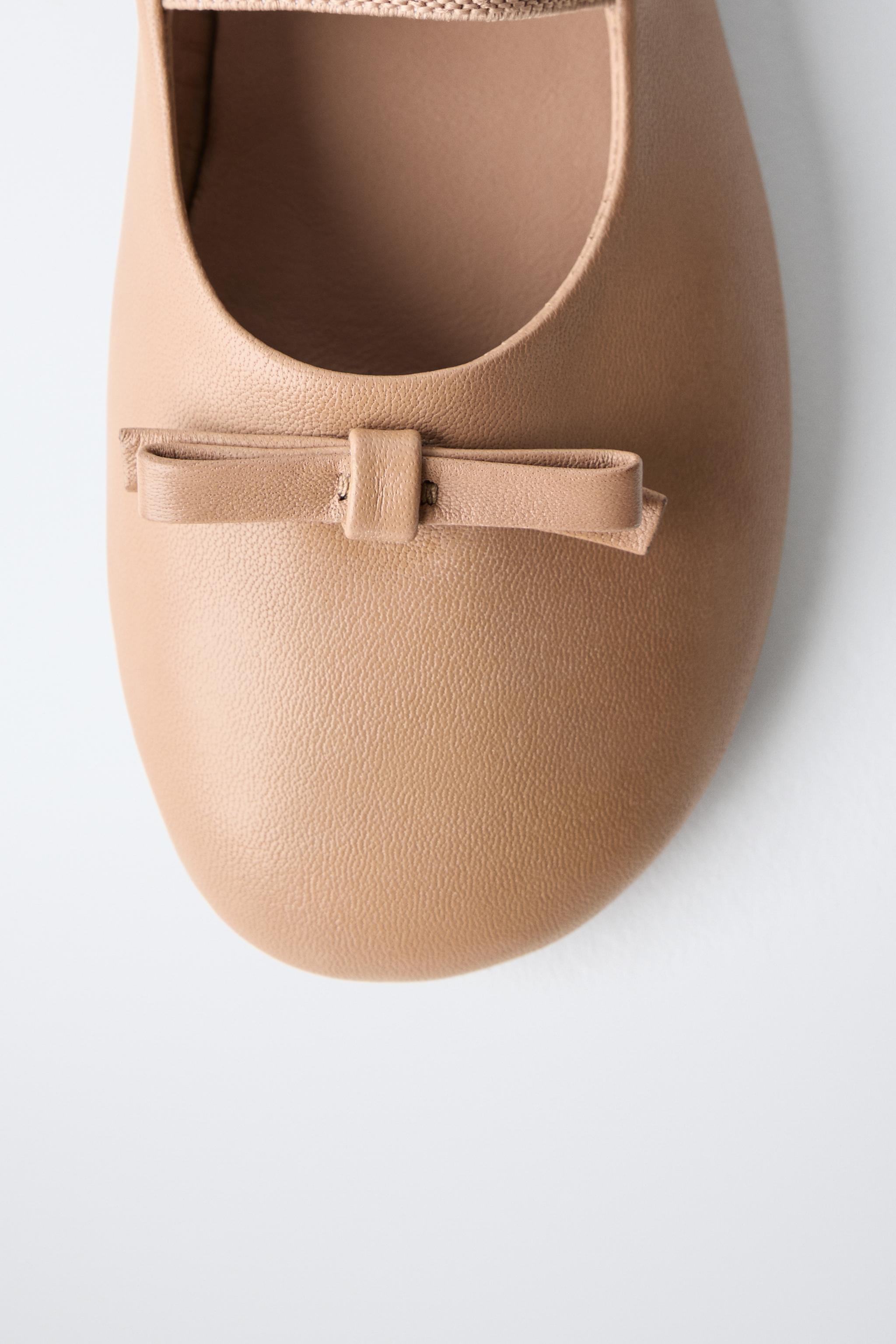 LEATHER BALLET FLATS LIMITED EDITION