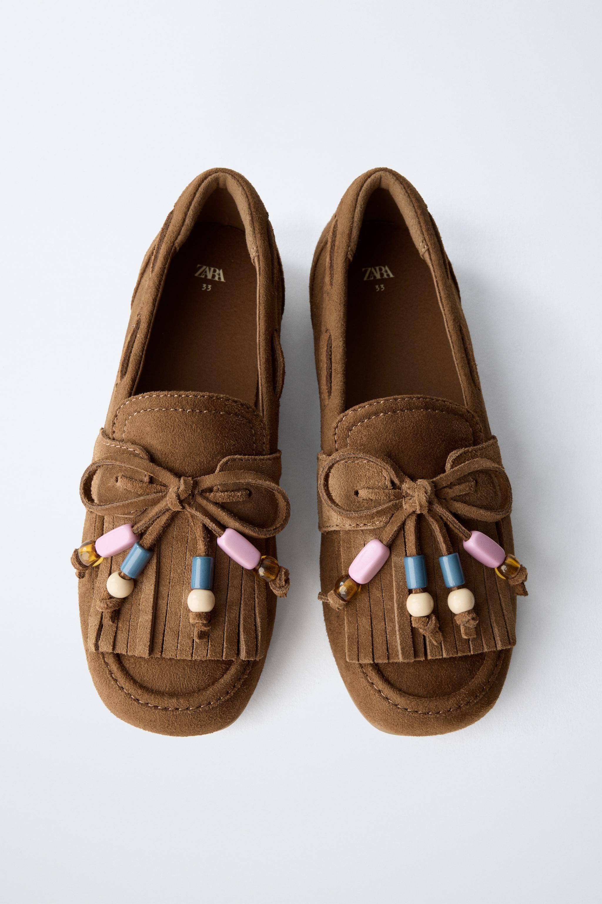 BEADED LOAFERS