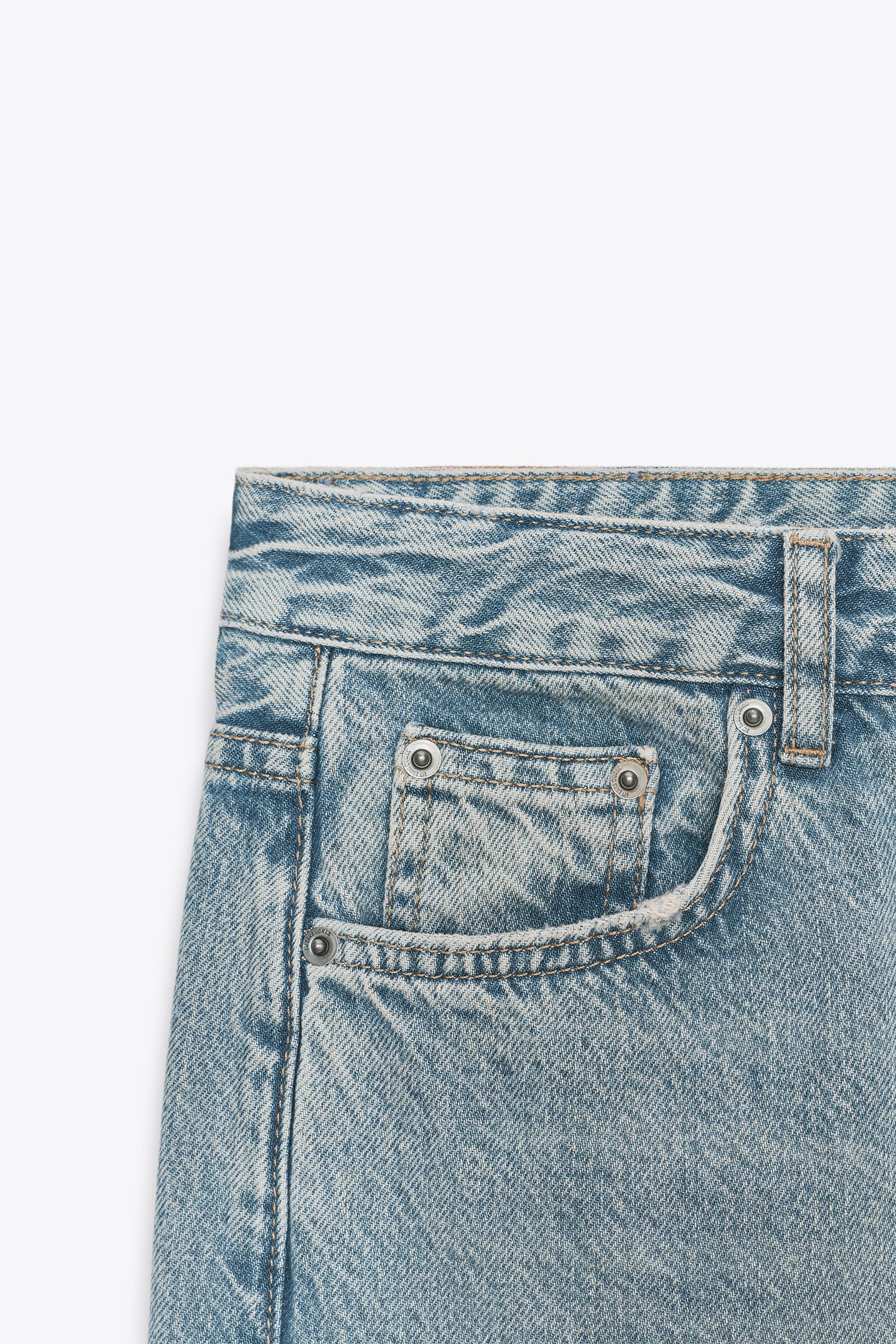ZW COLLECTION RELAXED MID-RISE JEANS