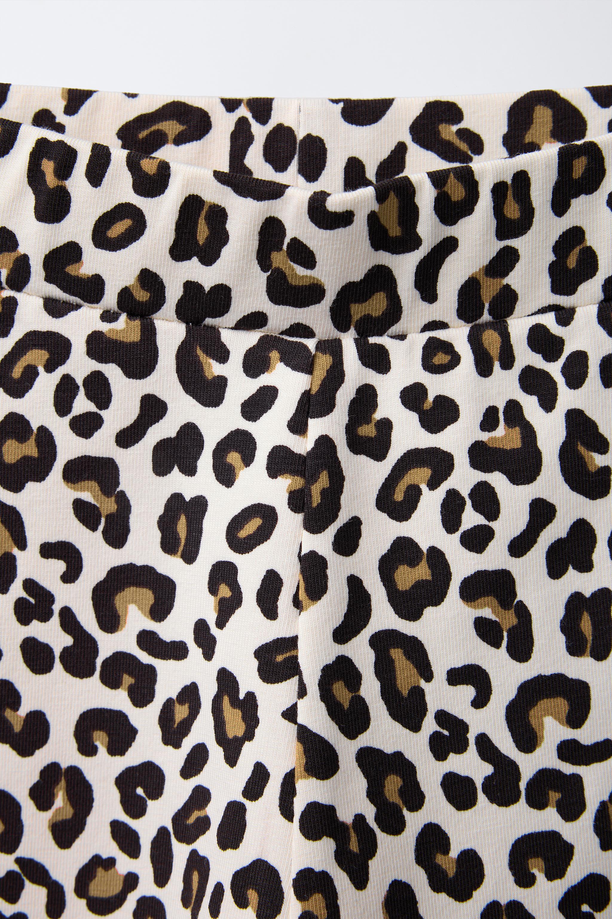 ANIMAL PRINT BIKER LEGGINGS