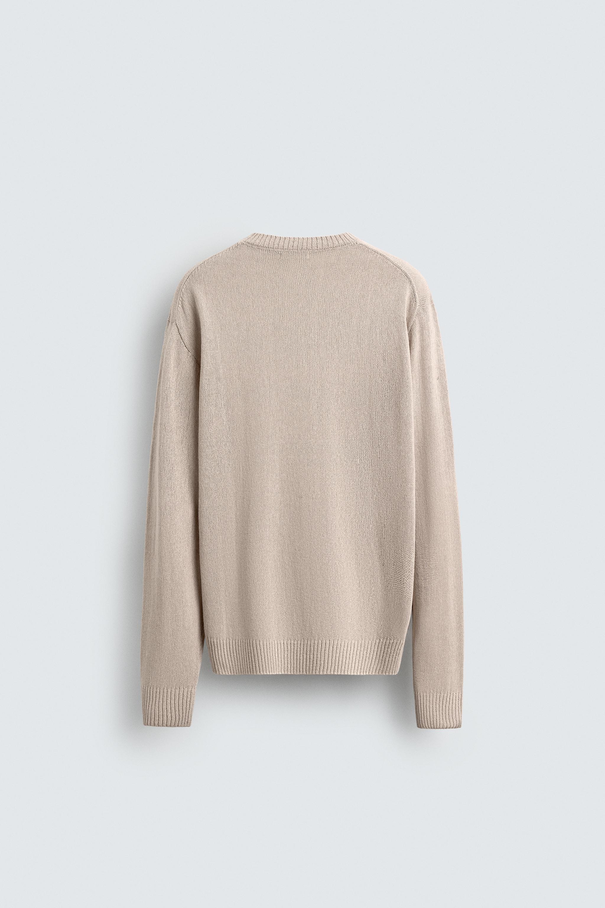 TEXTURED RELAXED FIT SWEATER