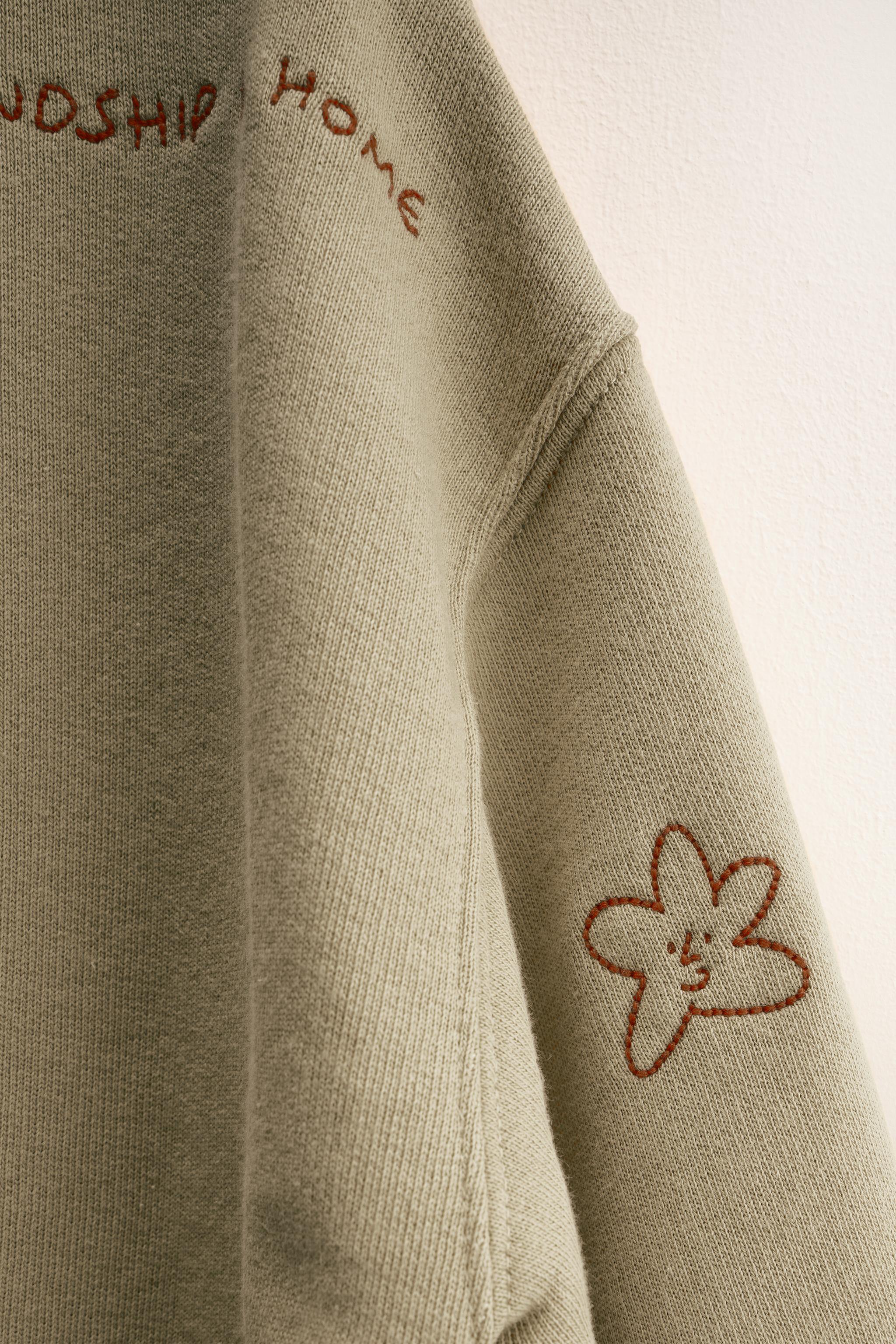 ZARA TIMELESS - ORFAYO © EMBROIDERED SWEATSHIRT