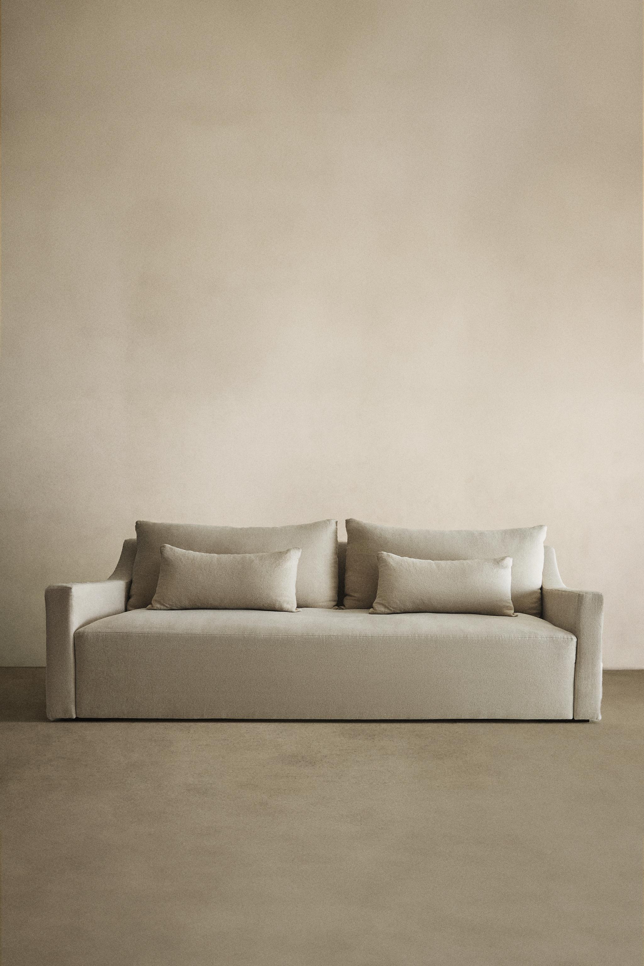 WASHED LINEN COUCH