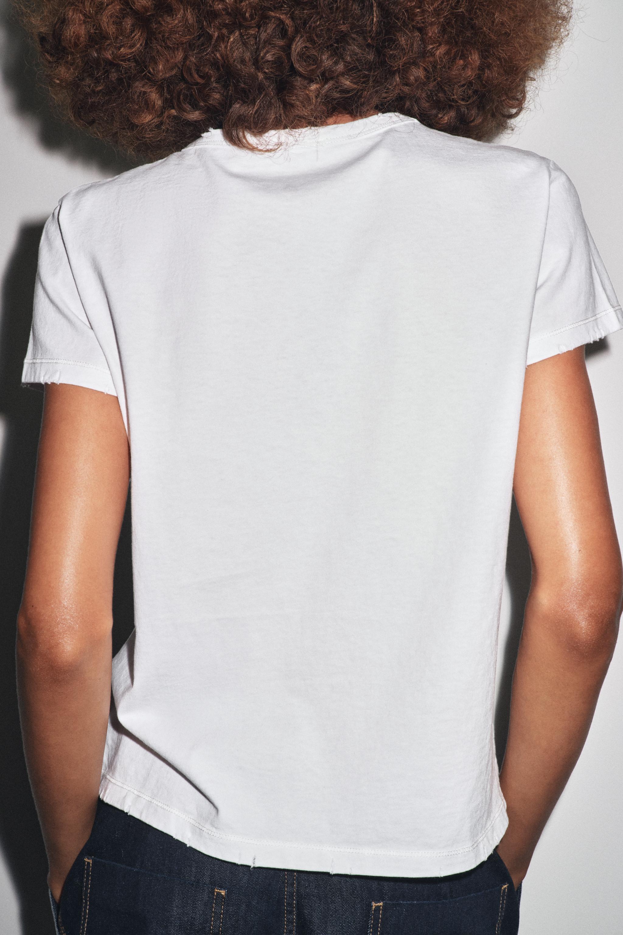 REGULAR RIPPED T-SHIRT