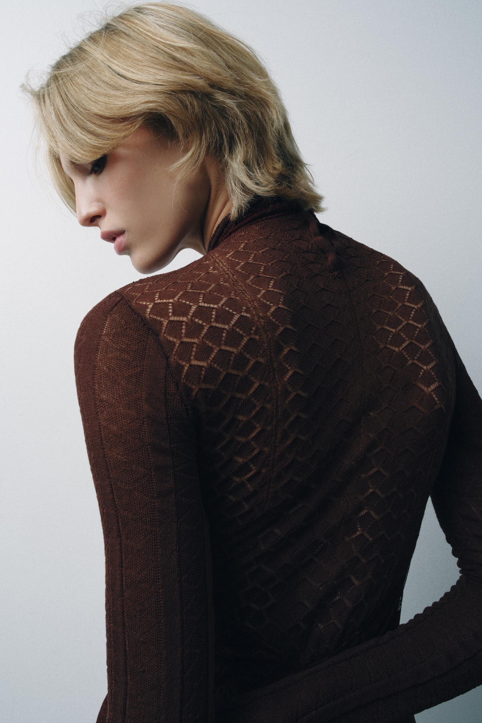 COMBINATION KNIT BODYSUIT