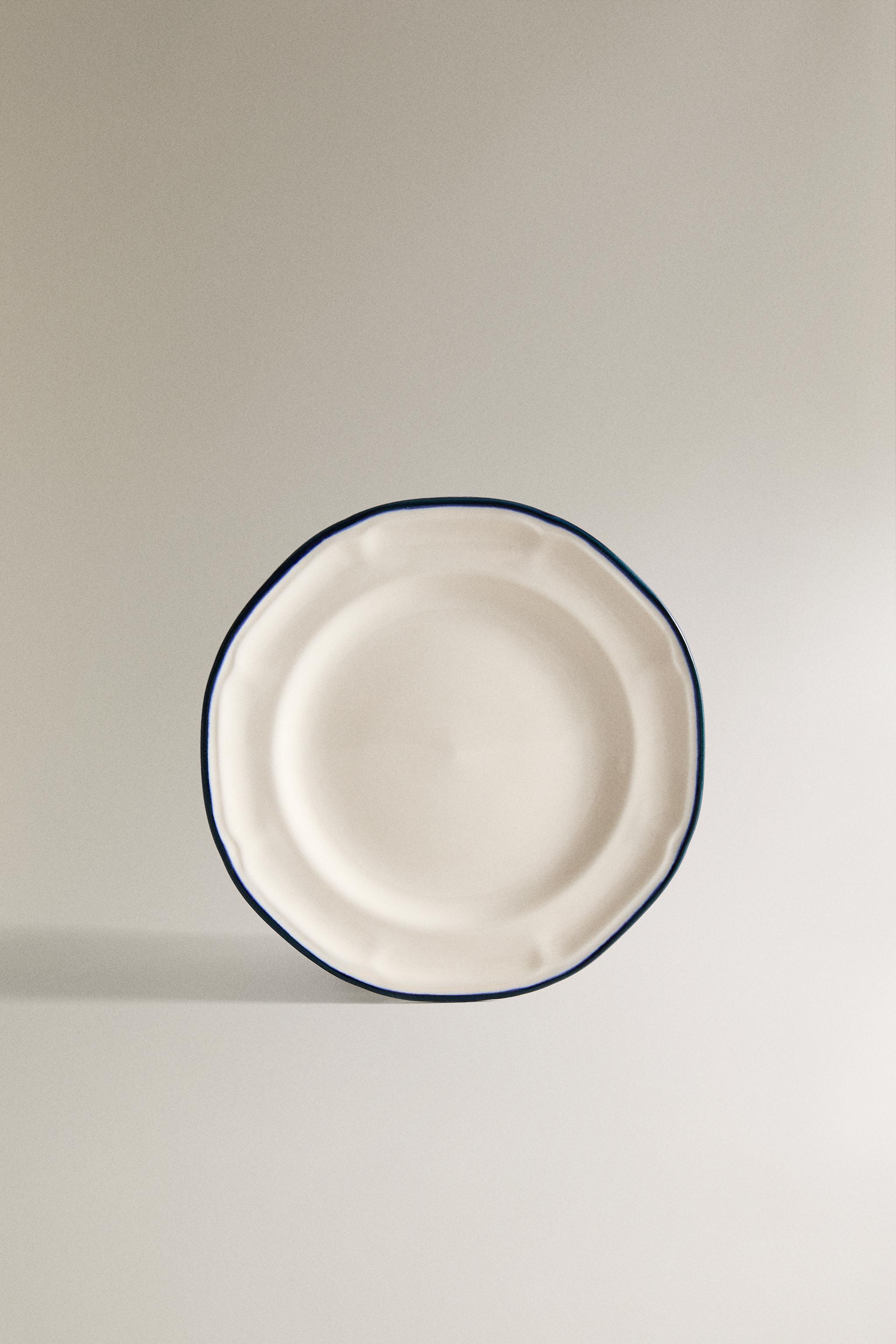 SIDE PLATE WITH CONTRAST RIM