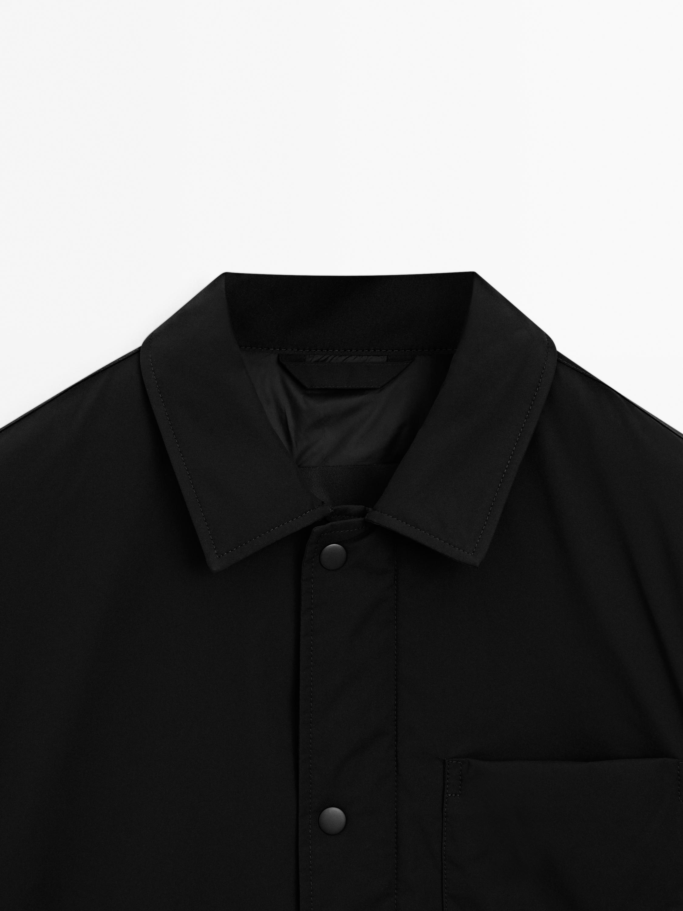 Water-repellent technical jacket