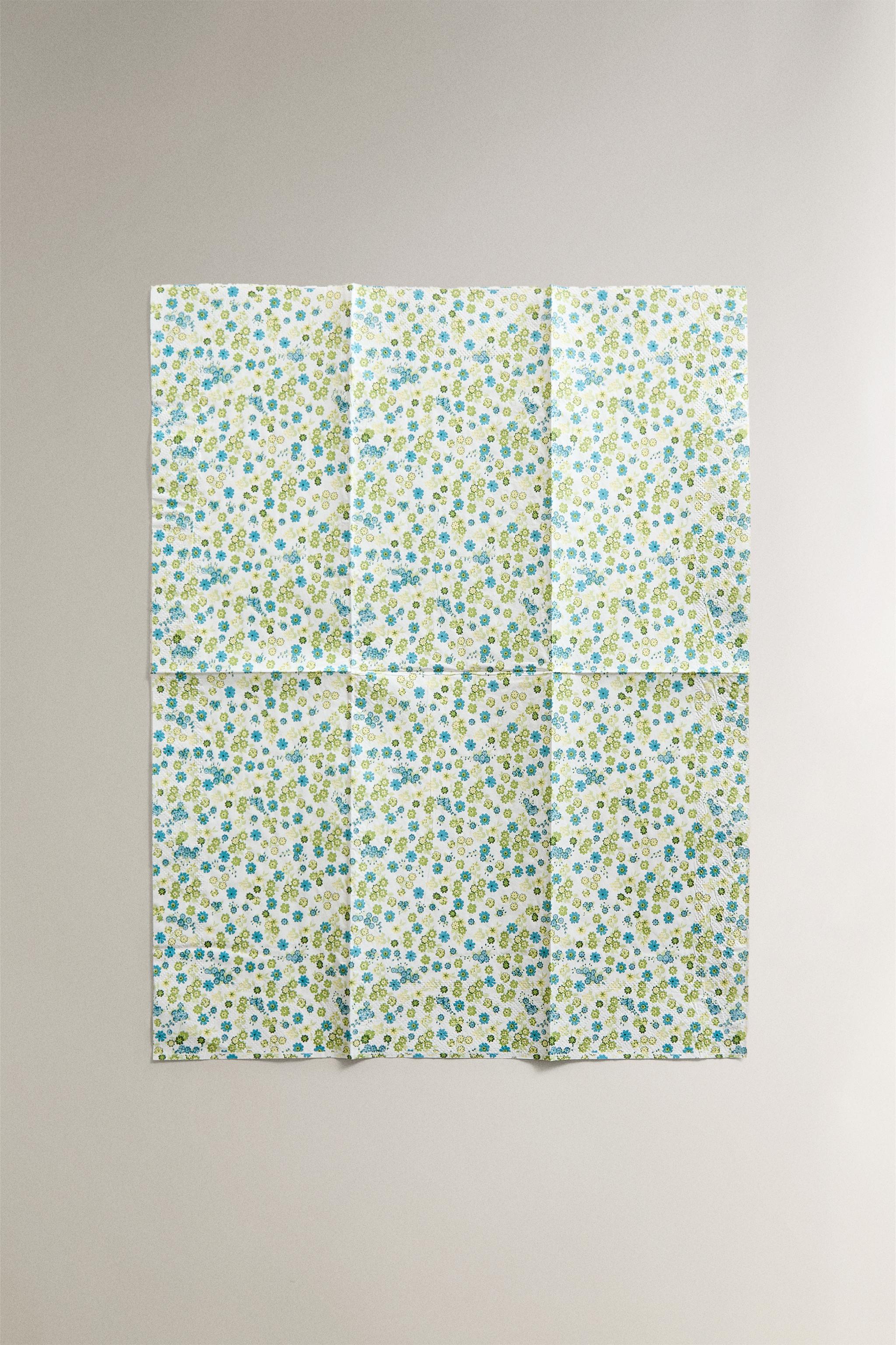 SET OF PRINTED PAPER NAPKINS (SET OF 30)