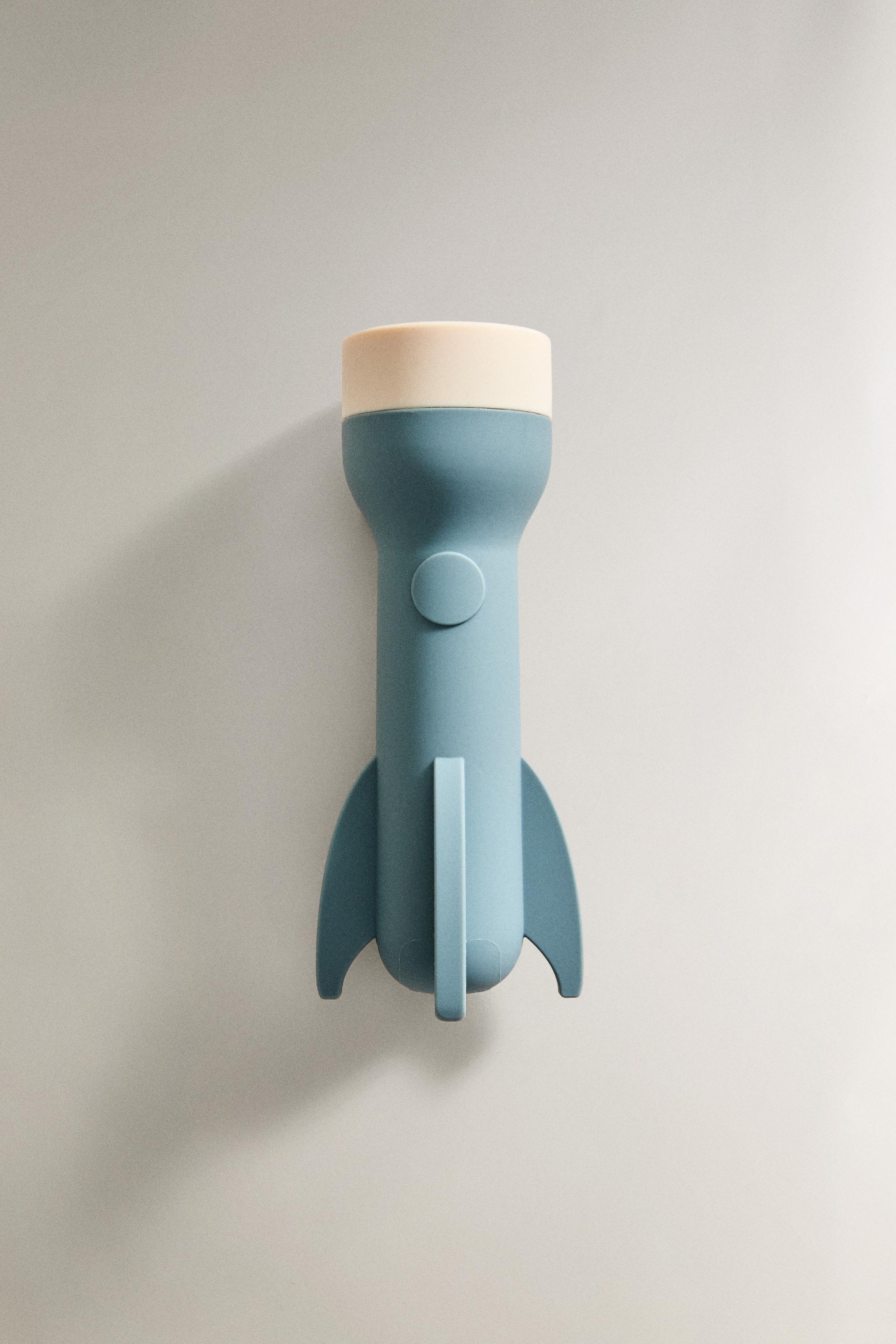 CHILDREN'S ROCKET FLASHLIGHT