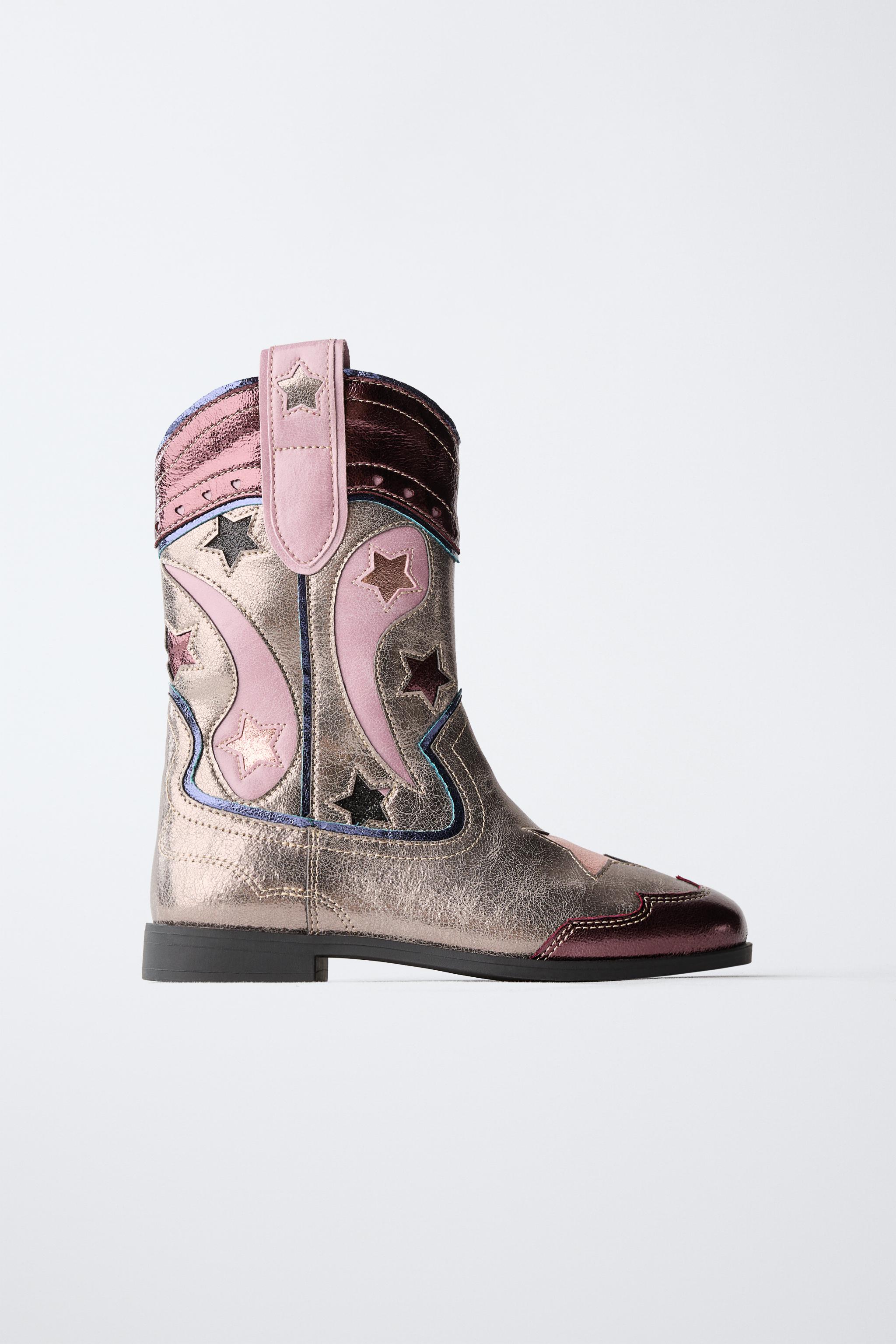 METALLIC COWBOY BOOTS