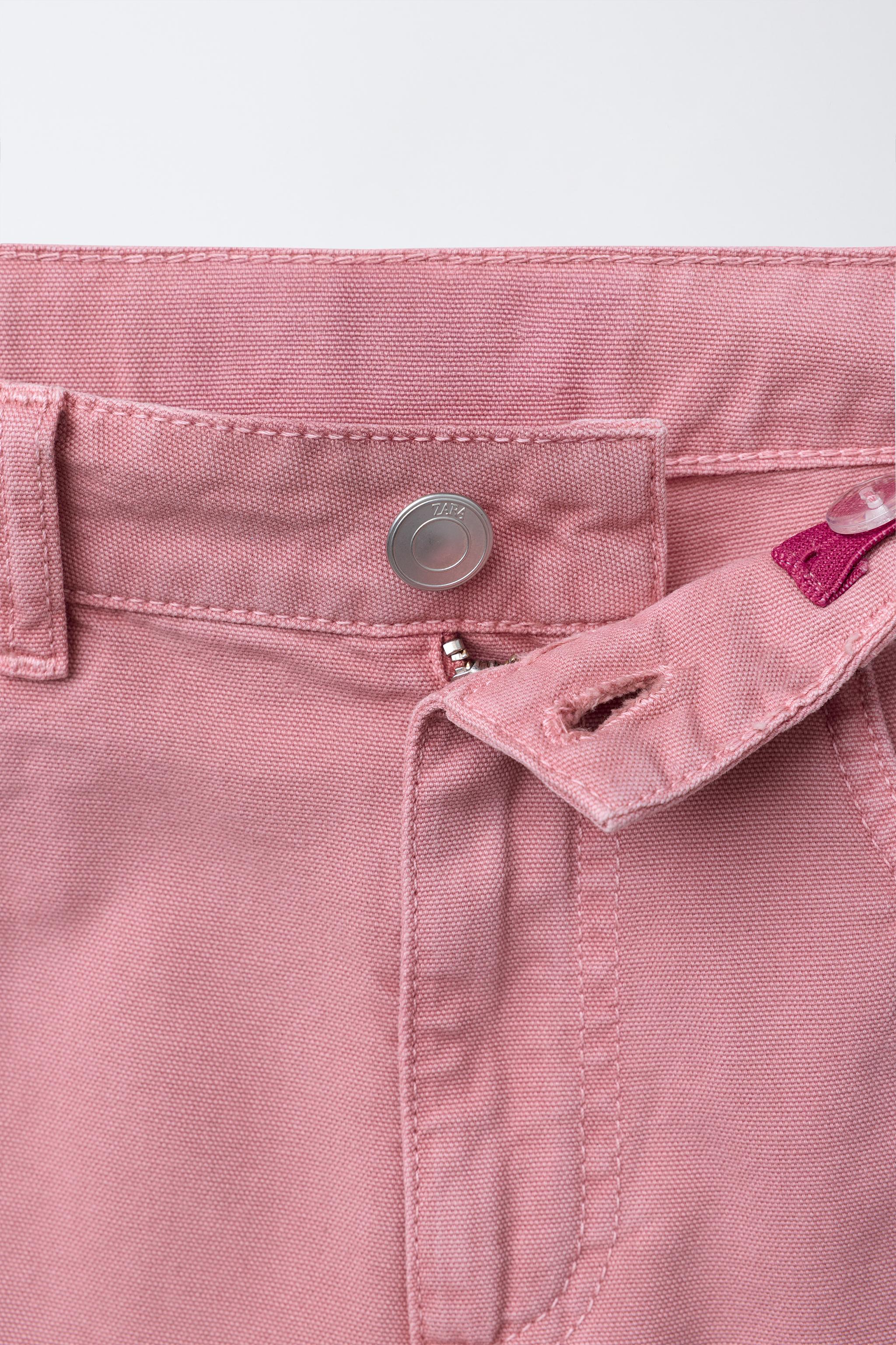 EMBROIDERED BUTTERFLY WIDE LEG JEANS