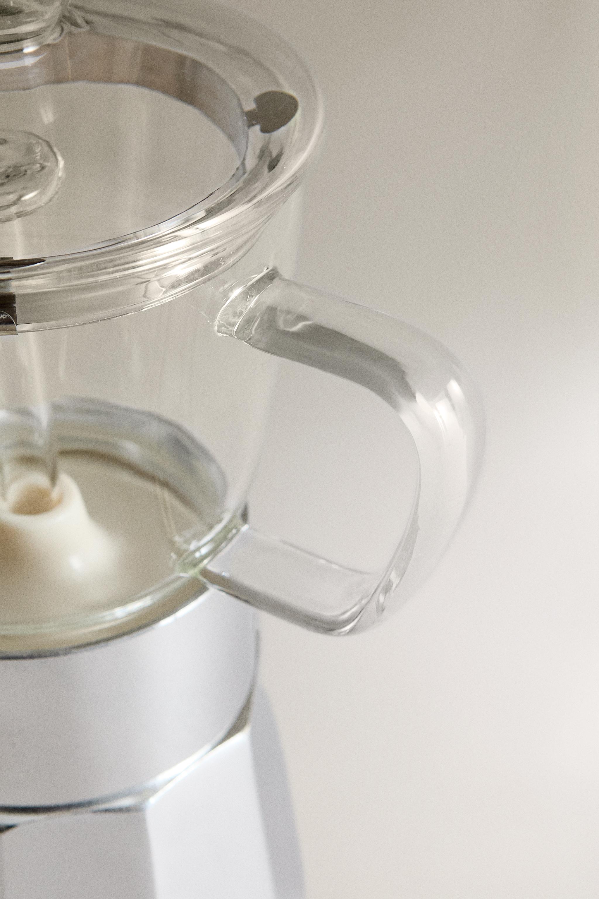 6-CUP BOROSILICATE GLASS ITALIAN COFFEE MAKER