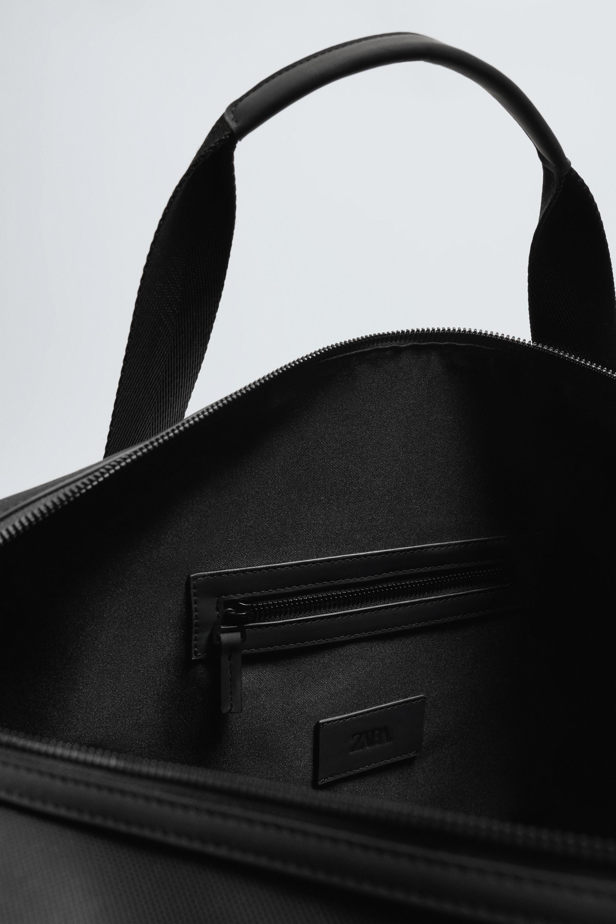 RUBBERIZED WEEKENDER BAG