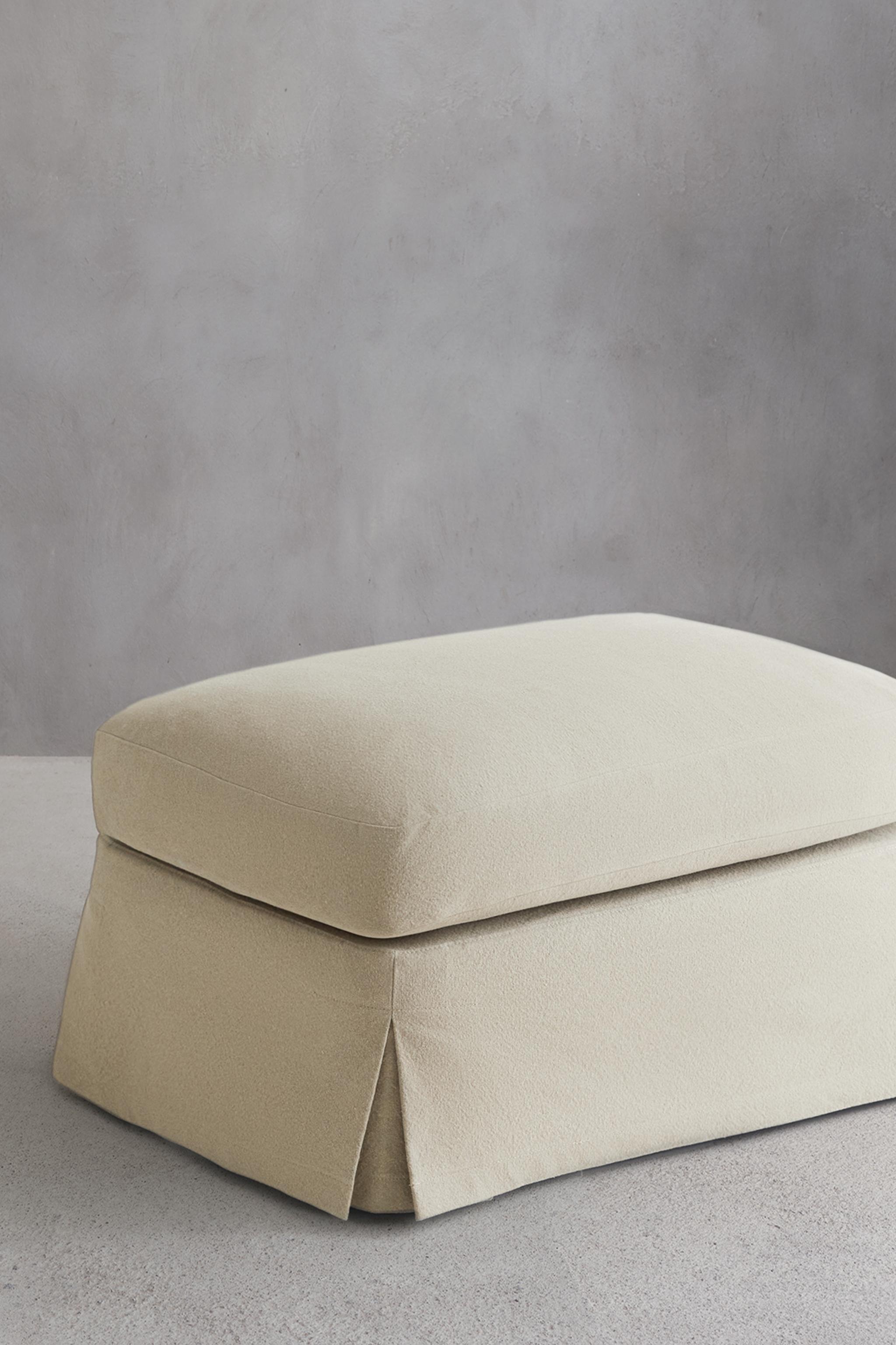 FOOTSTOOL 01 COTTON COVER