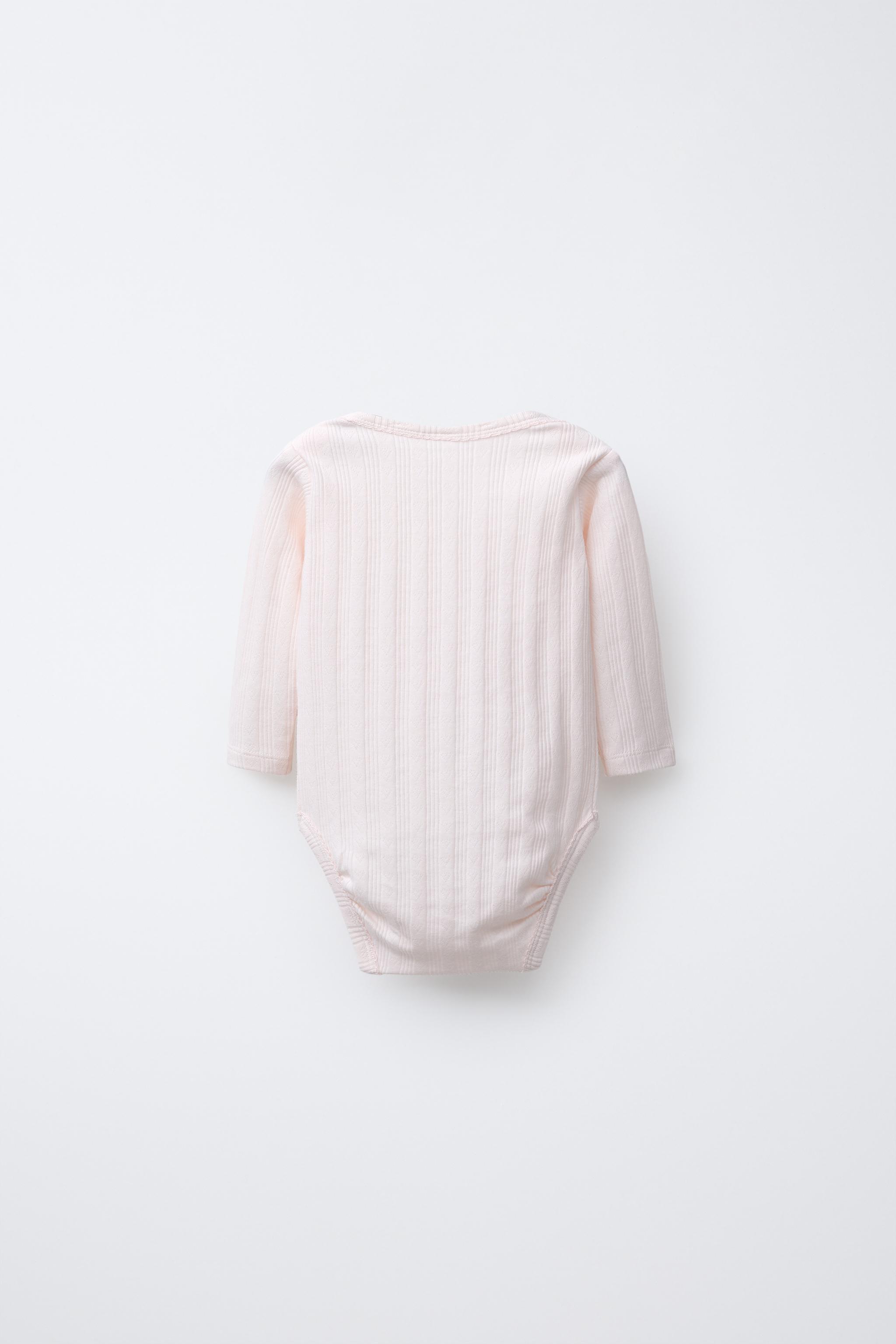 6 MONTHS-3 YEARS/ THREE-PACK OF LONG SLEEVE BODYSUITS