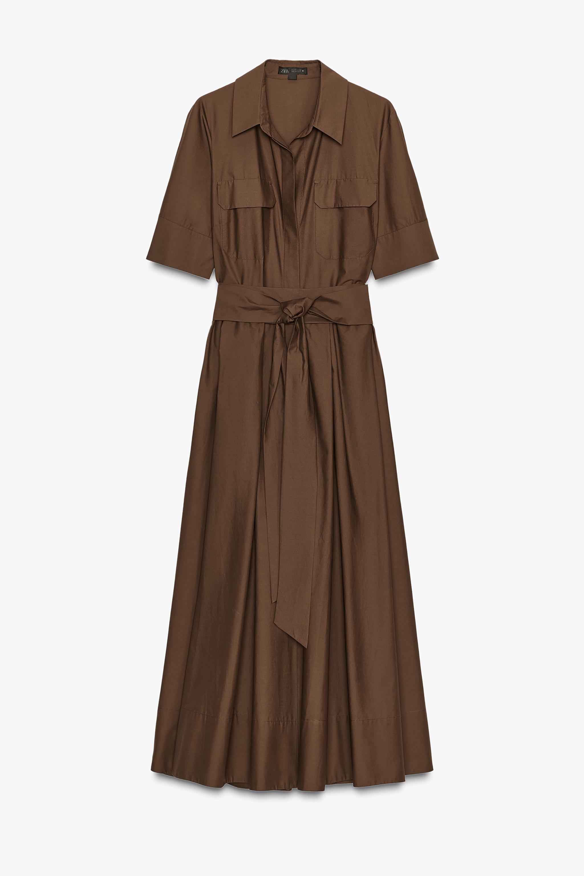 ZW COLLECTION POPLIN DRESS