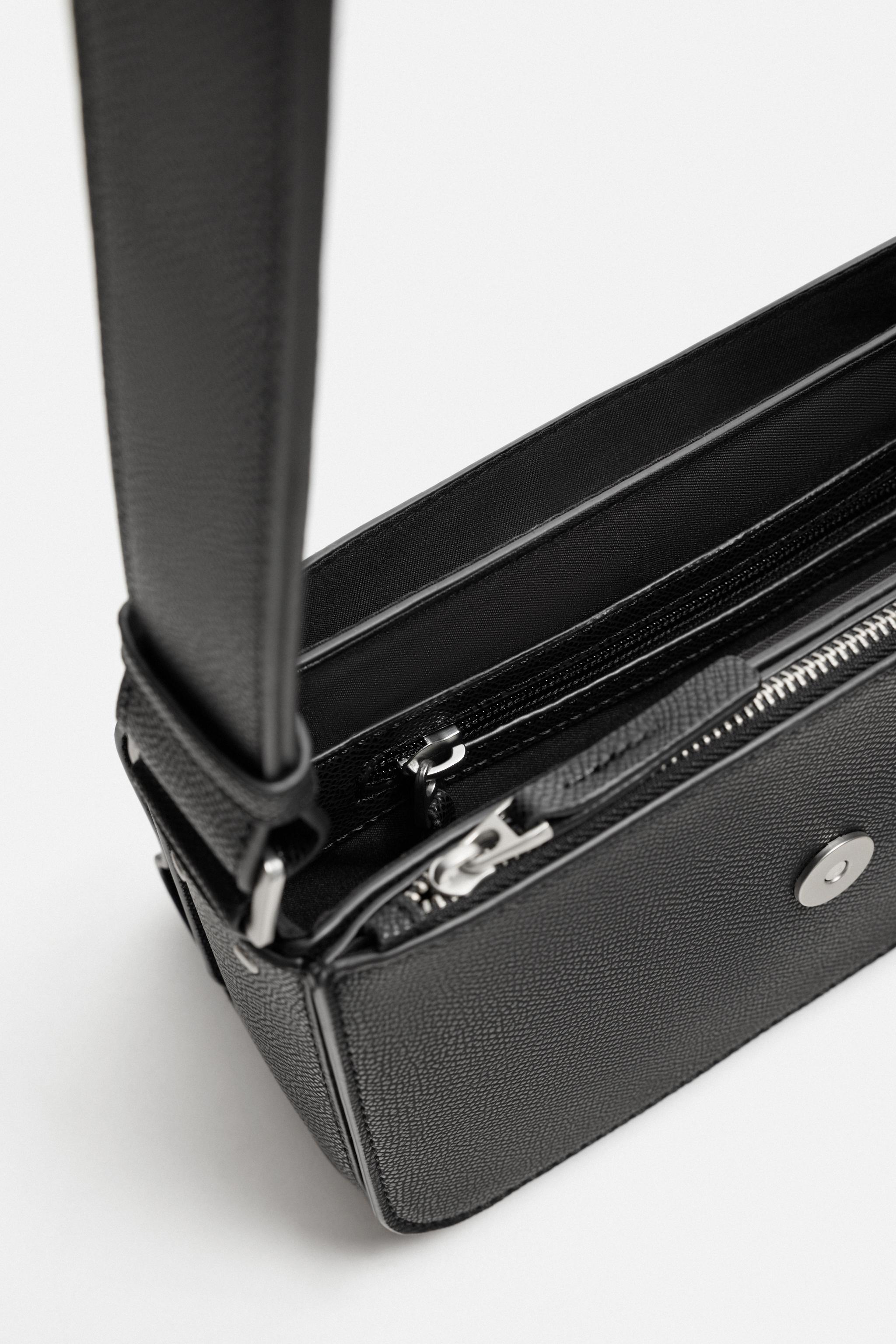 TEXTURE CROSSBODY BAG