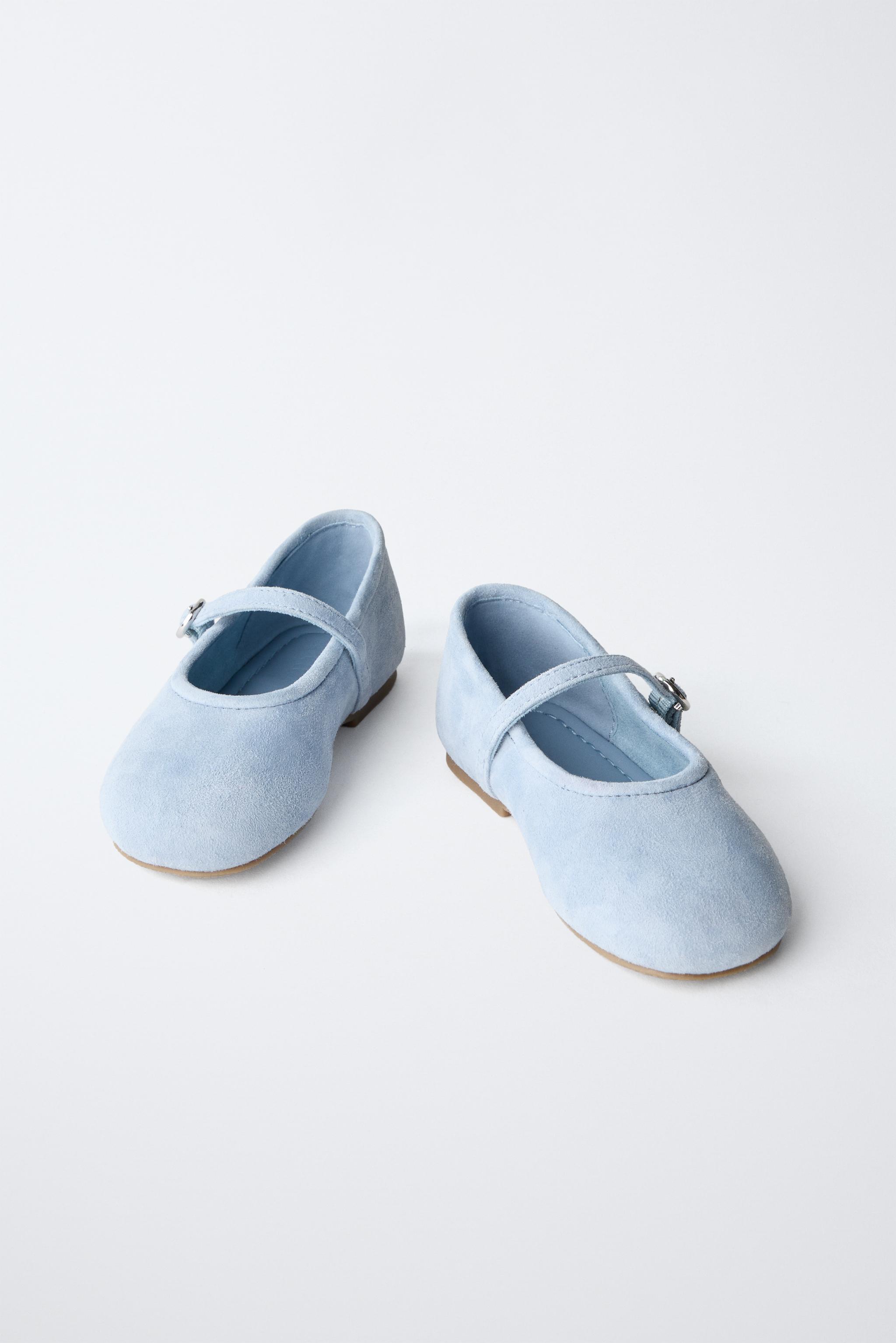 LEATHER BALLET FLATS