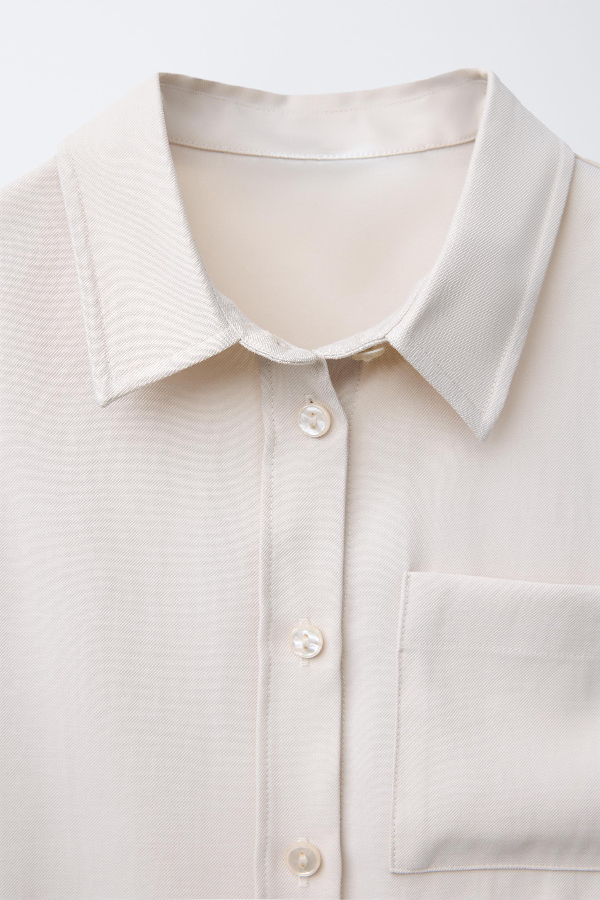 FLOWY SHIRT WITH BOWS