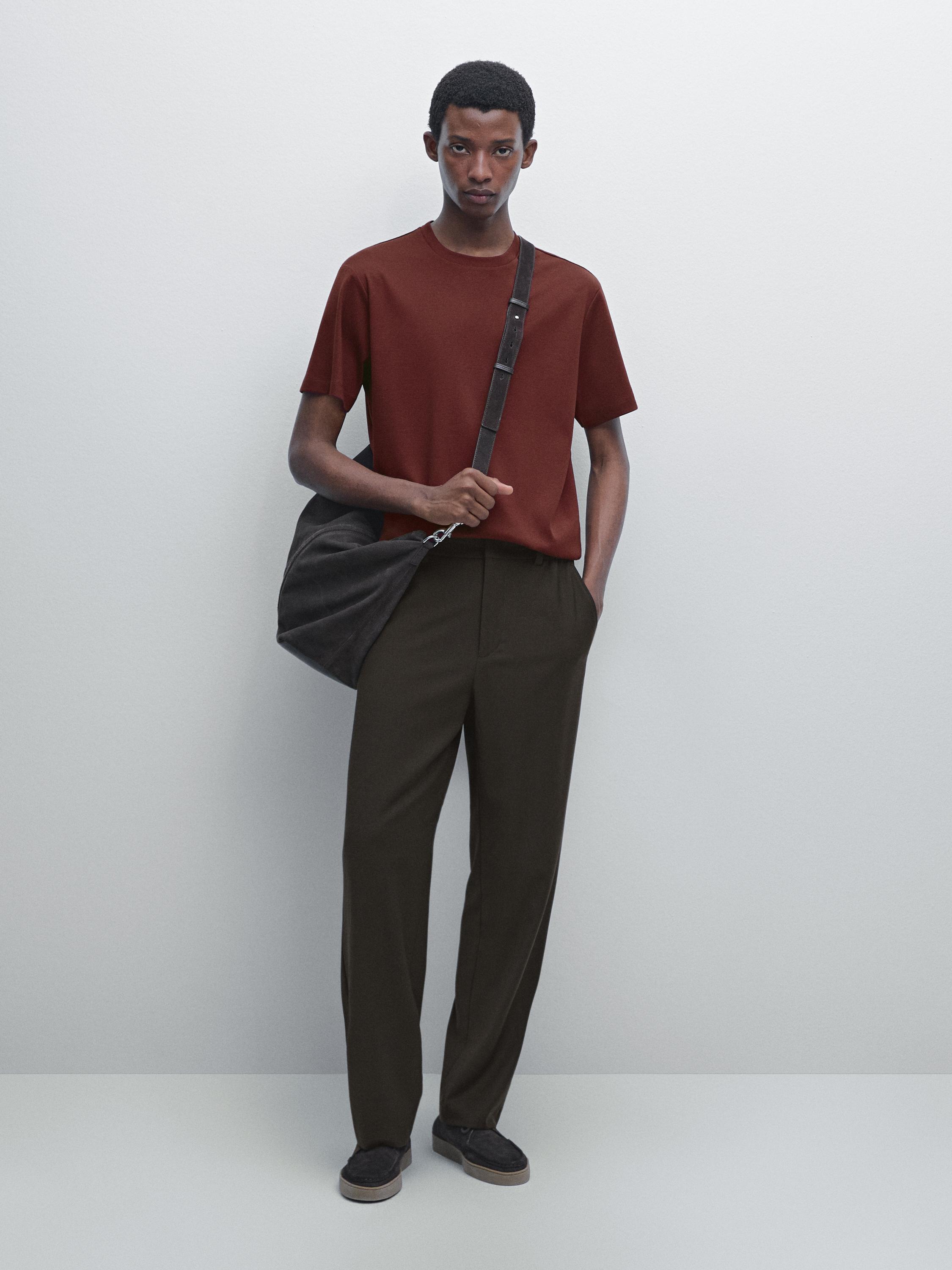 100% mercerised cotton T-shirt