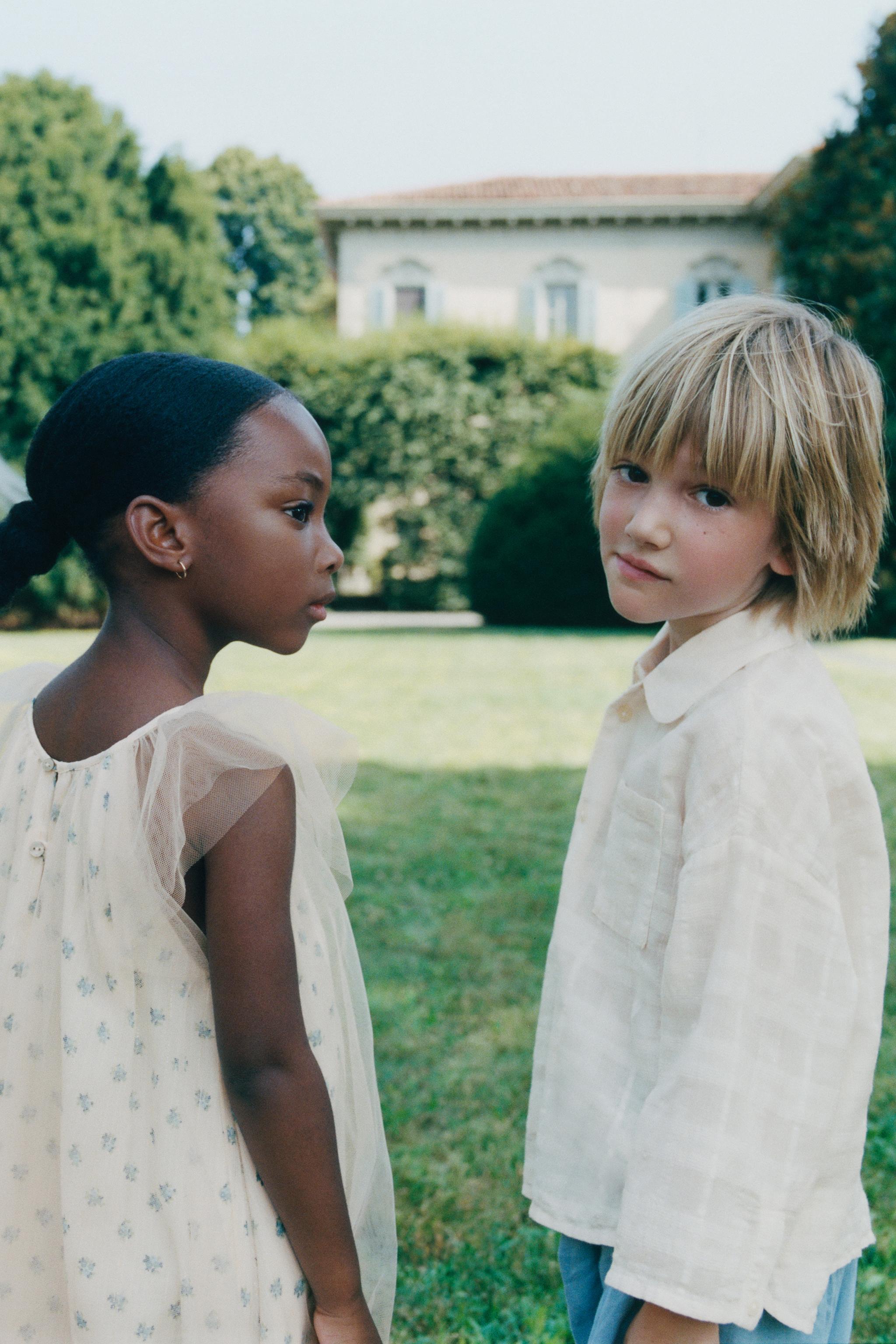 TEXTURED PLAID SHIRT