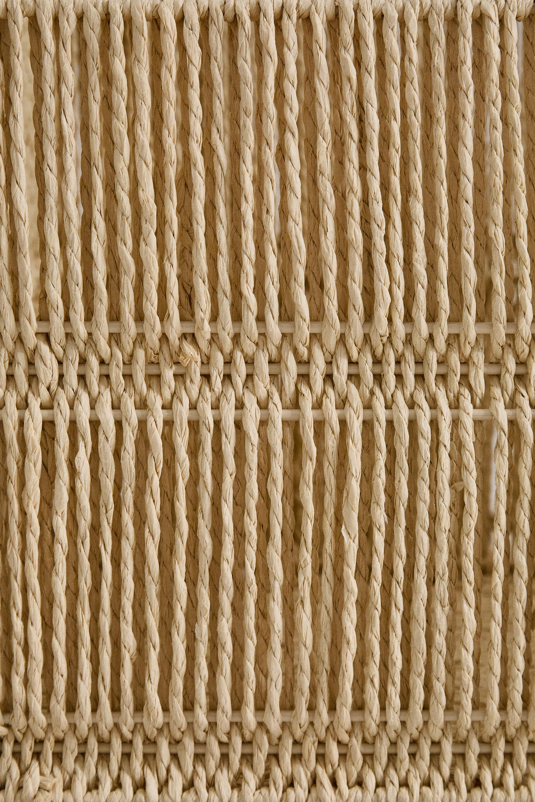 WOVEN PAPER BASKET