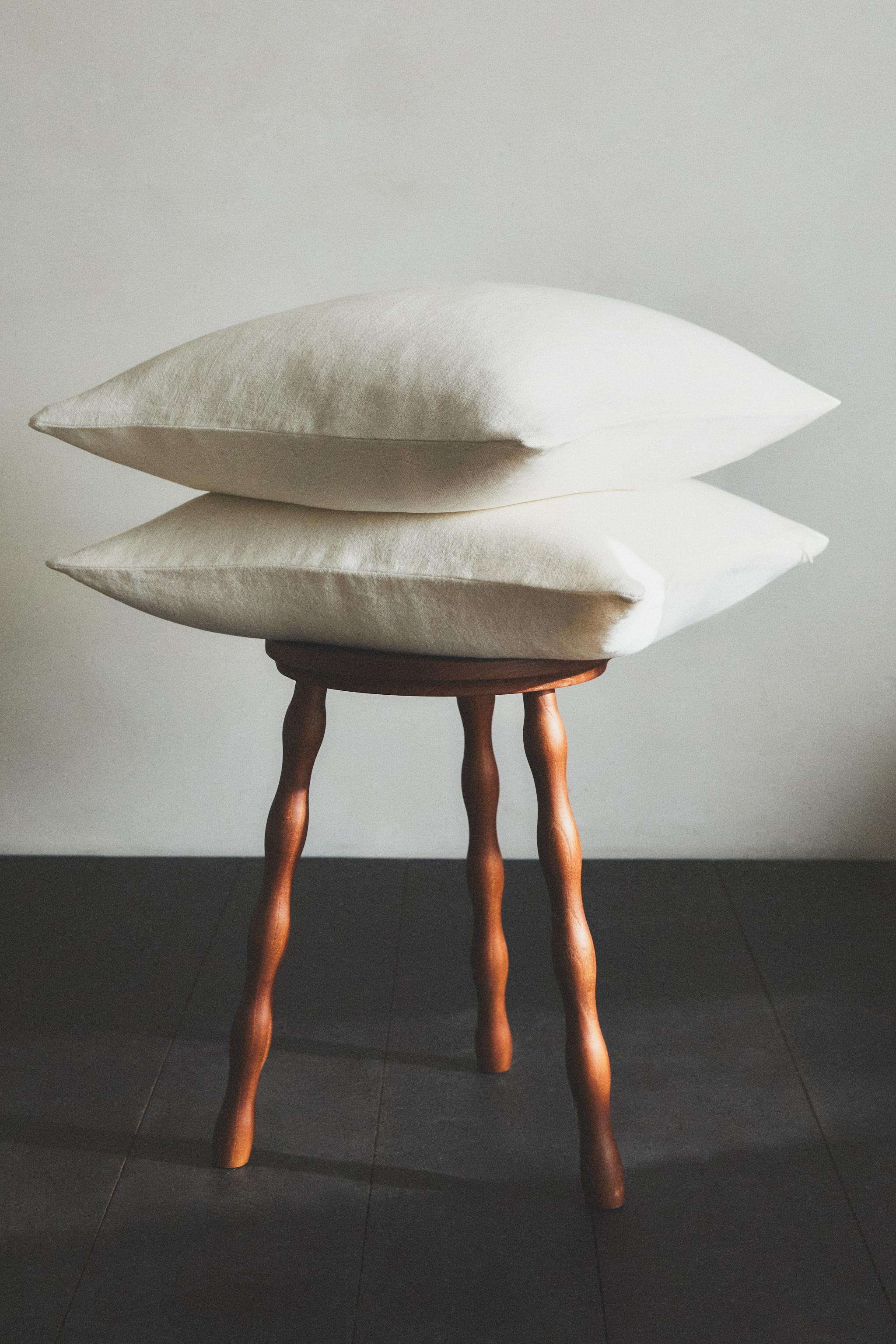 LINEN THROW PILLOW COVER