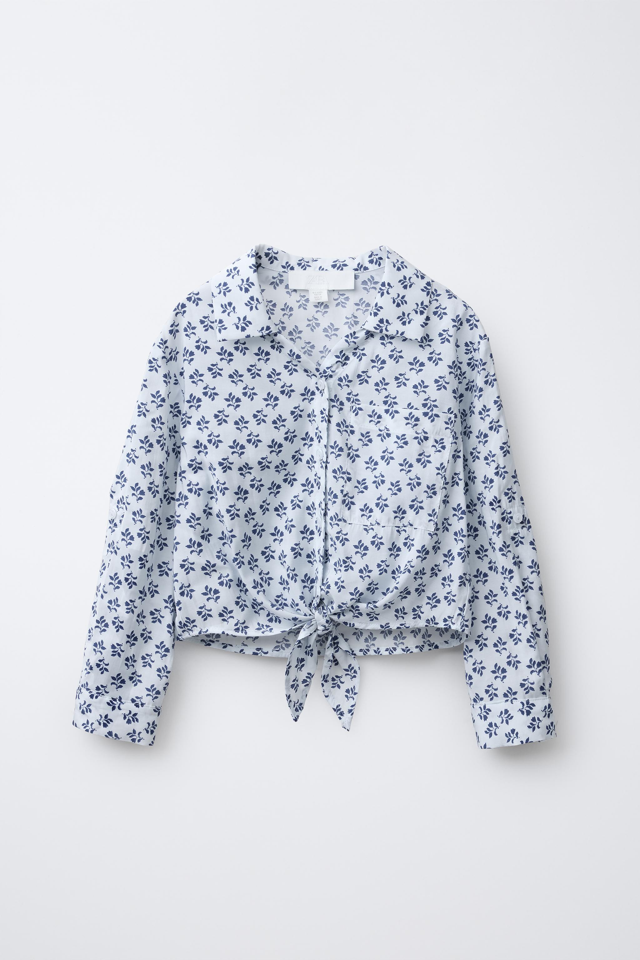 KNOT PRINT SHIRT