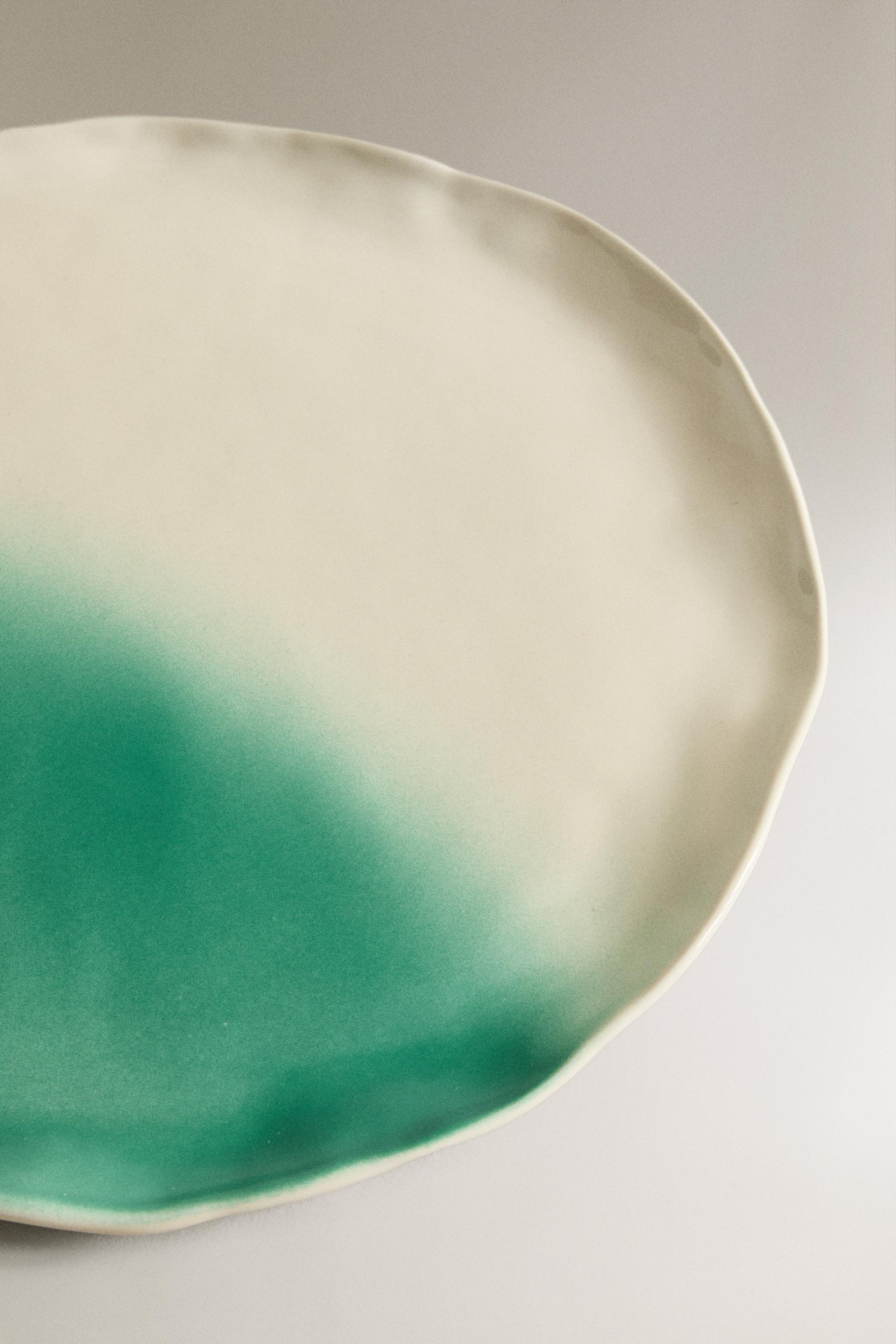 OMBRÉ STONEWARE DINNER PLATE X COLLAGERIE