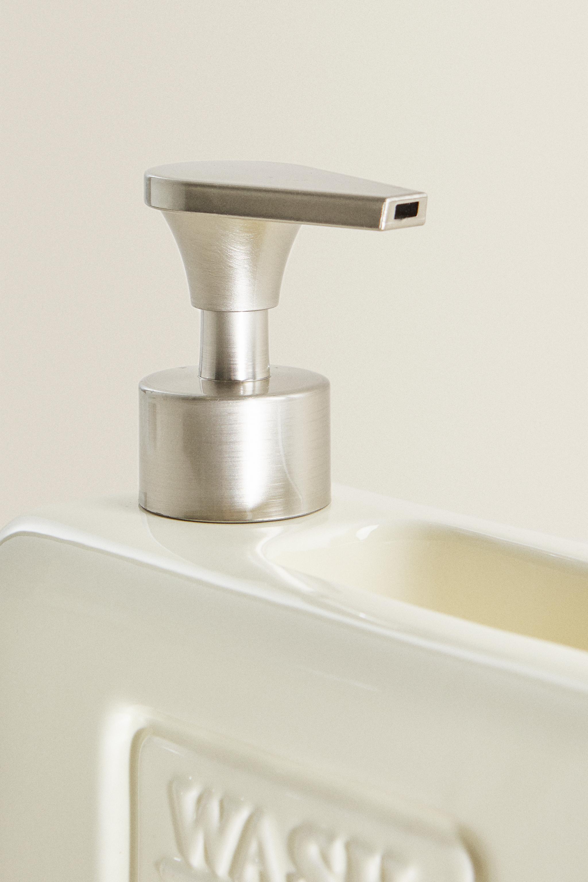 WASHING-UP LIQUID DISPENSER WITH CONTAINER
