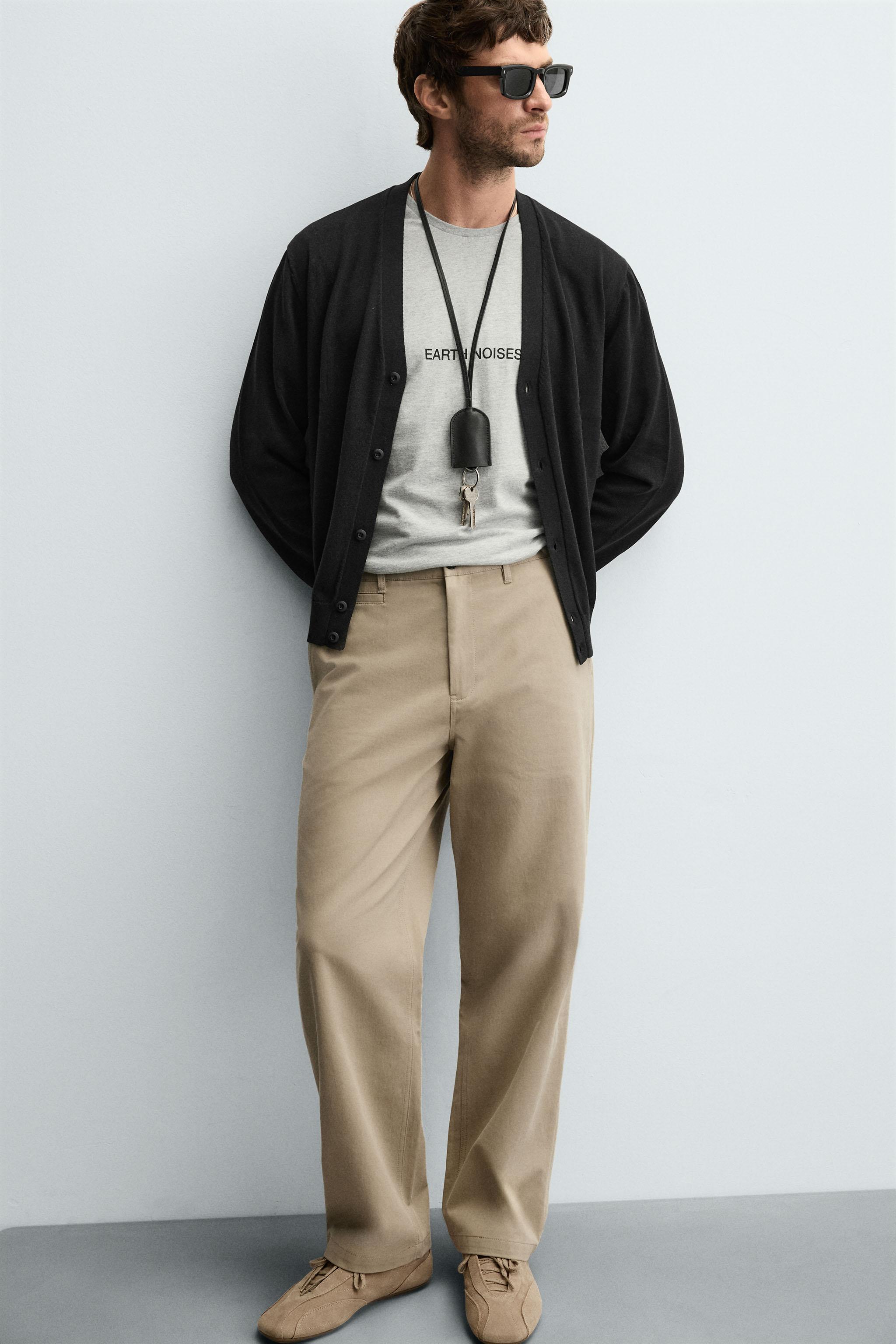 STRAIGHT FIT CHINO PANTS