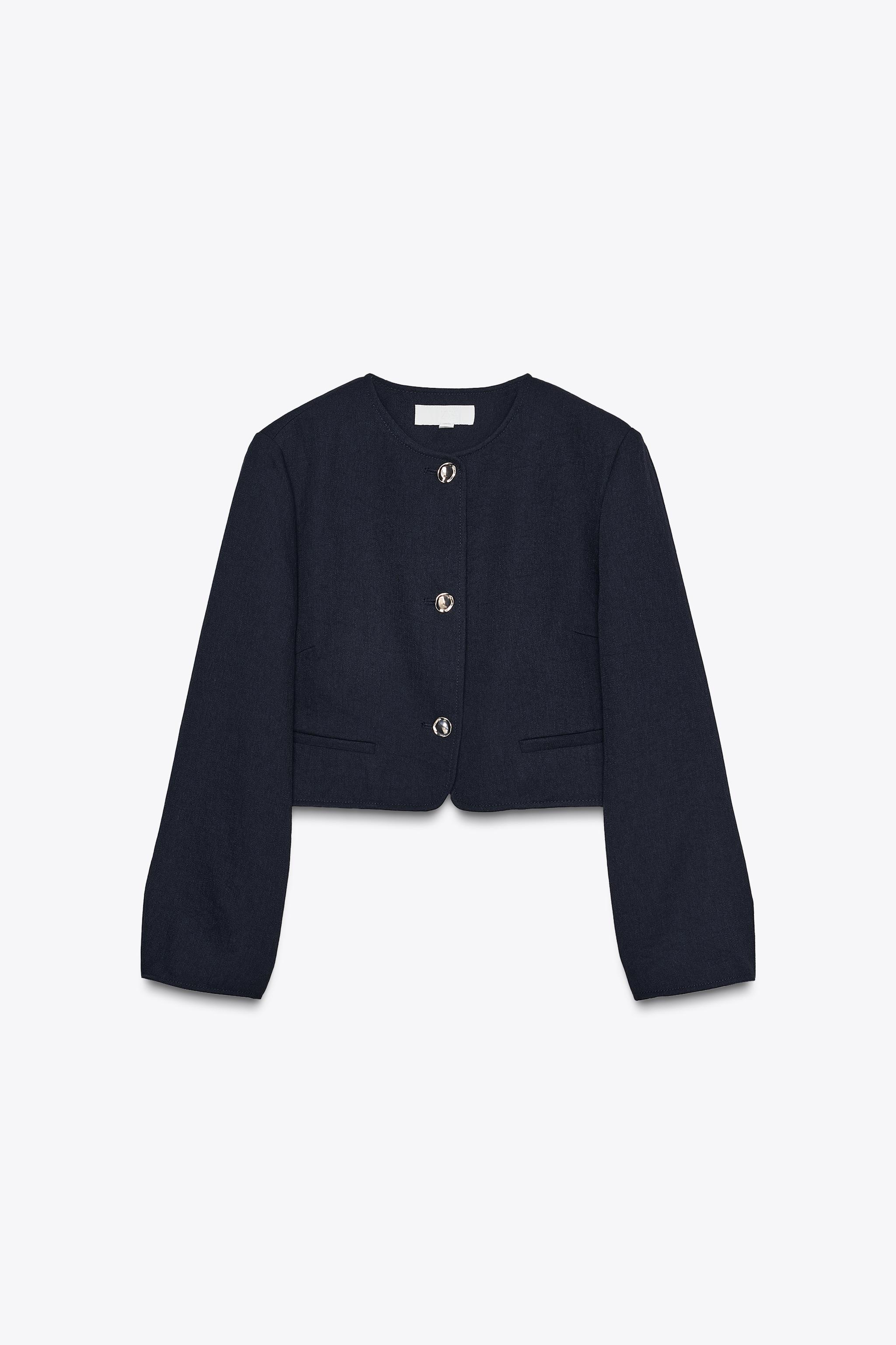 GOLD BUTTON SHORT BLAZER