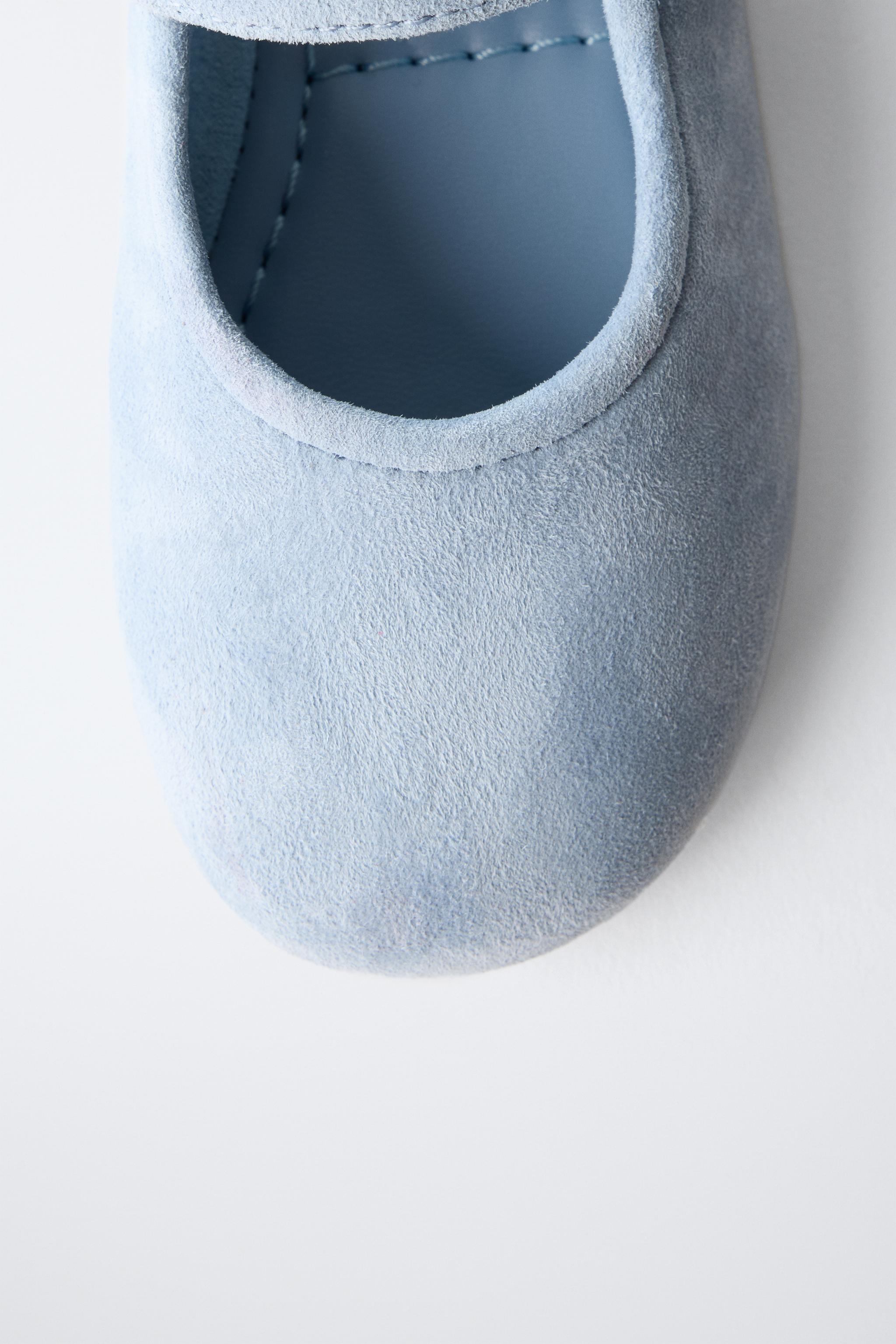 LEATHER BALLET FLATS