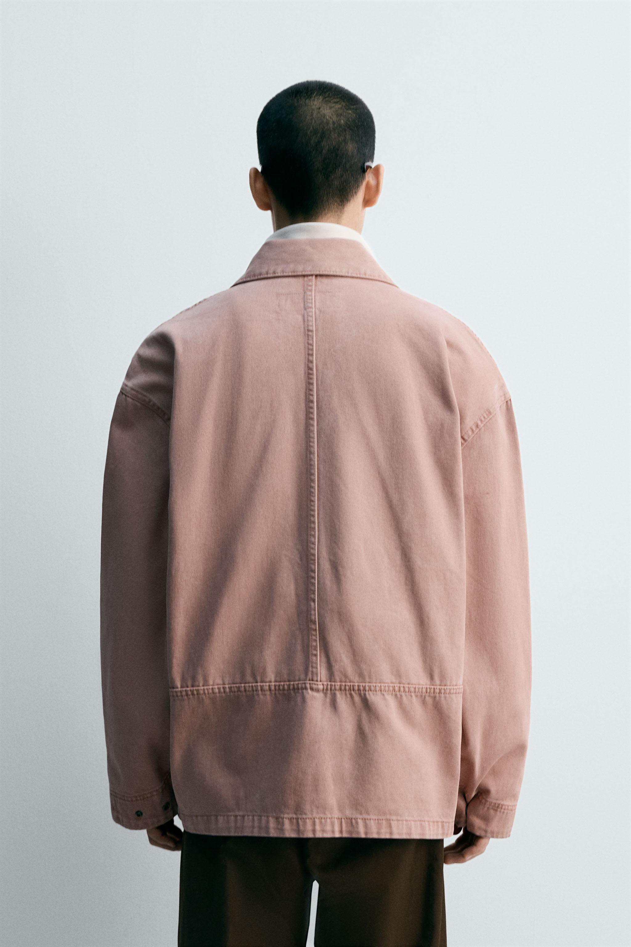 WASHED TEXTURED OVERSHIRT
