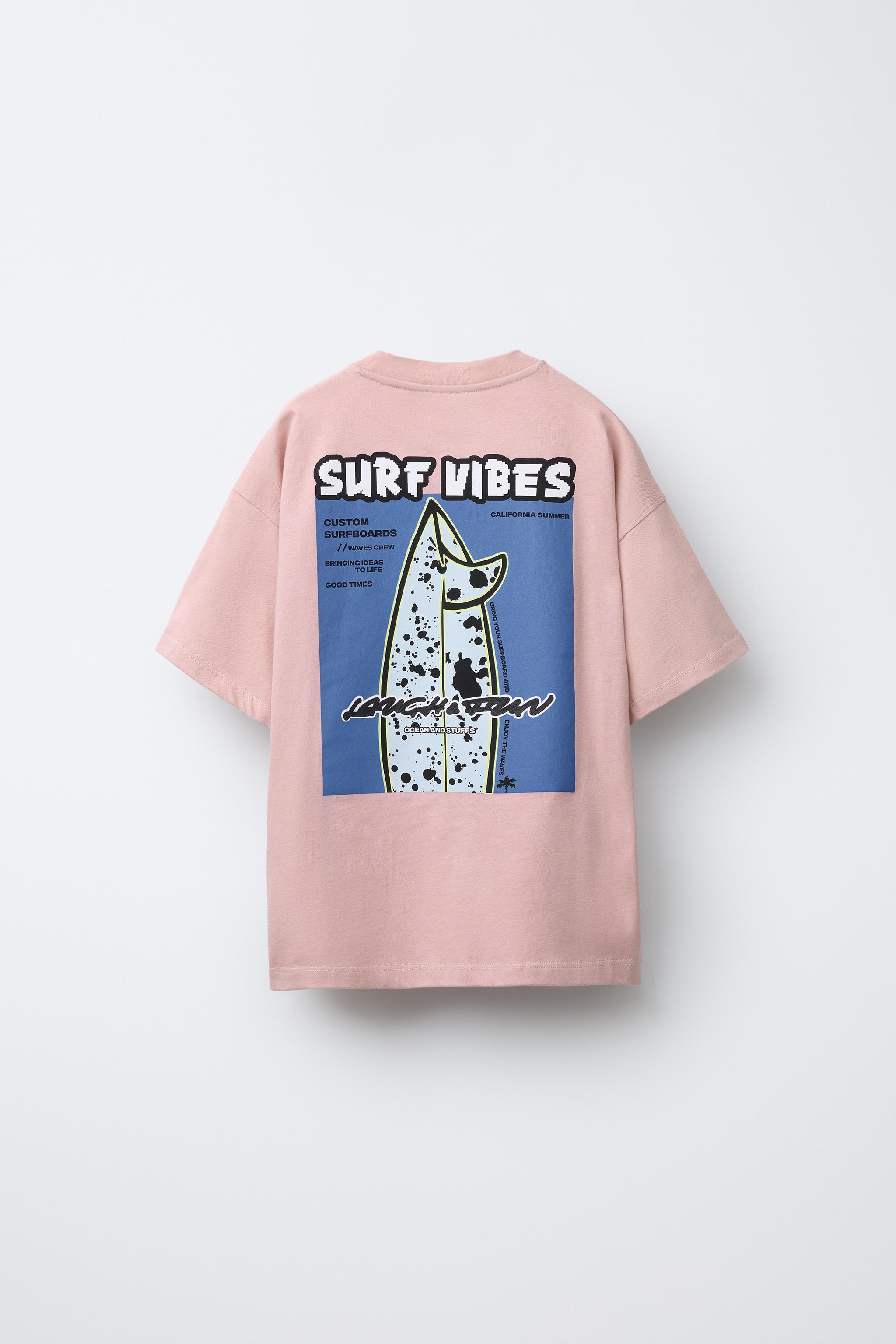 SURF PRINT T-SHIRT