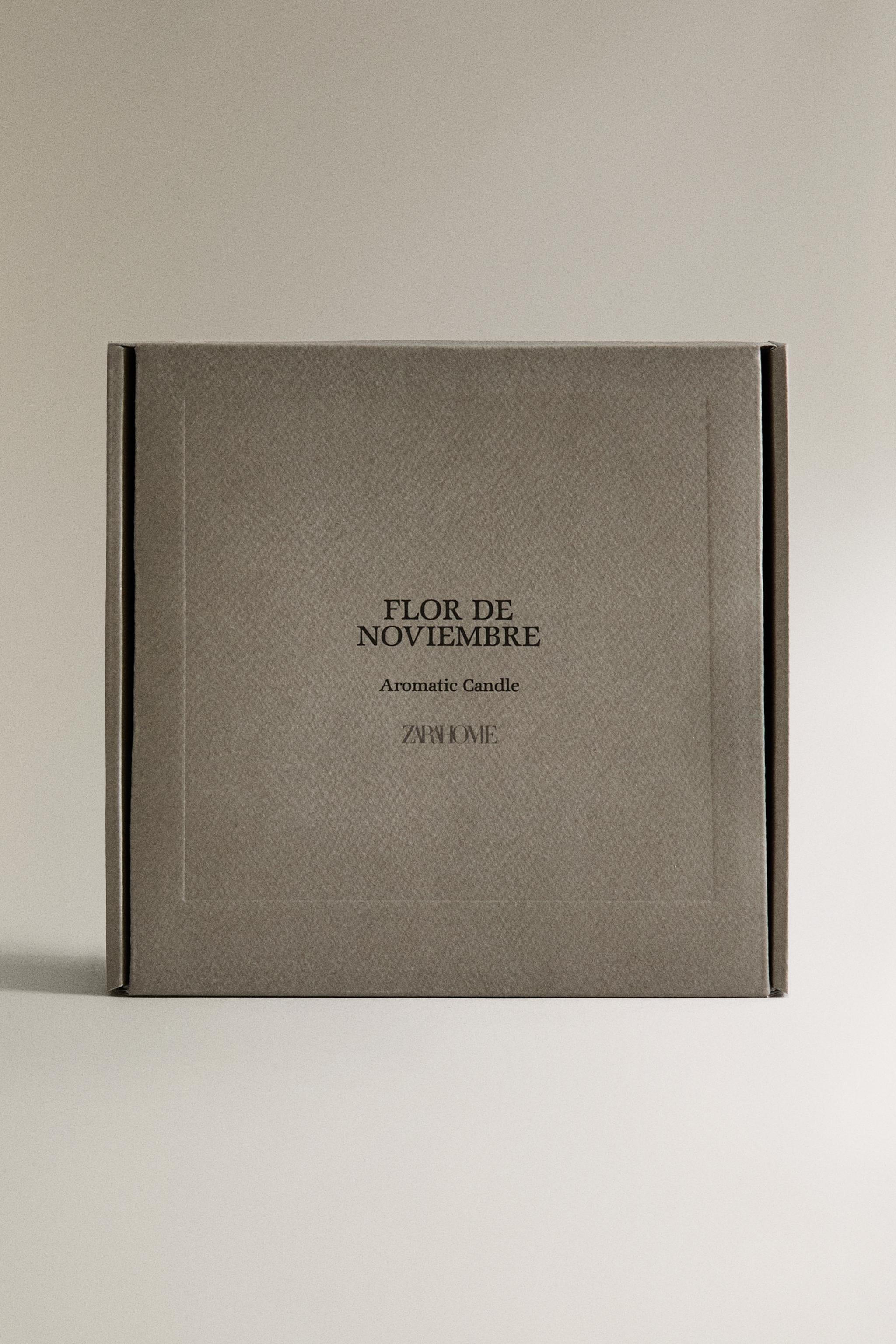 (590 G) FLOR DE NOVIEMBRE SCENTED CANDLE